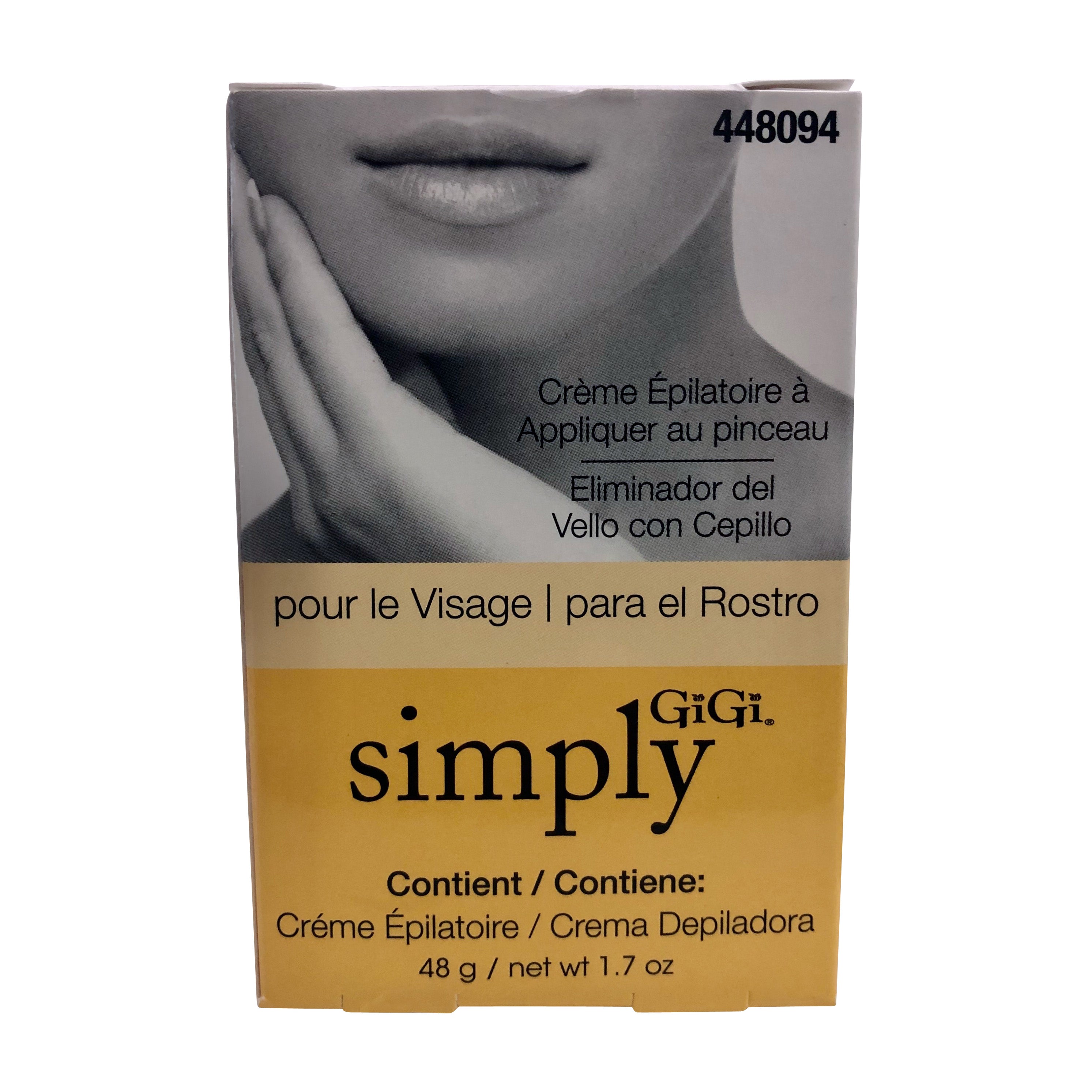 GiGi Simply GiGi Facial Hair Removal Cream 1.7 oz