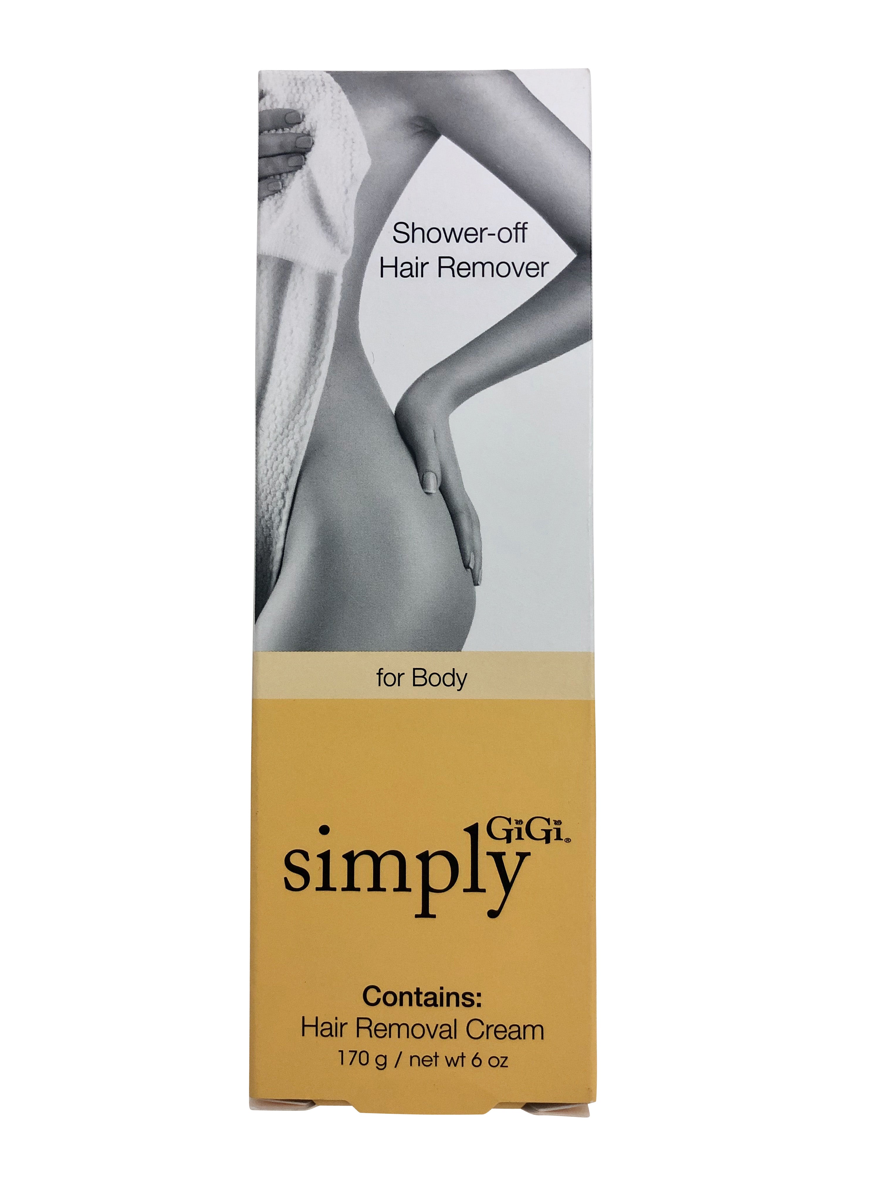 GiGi Simply Shower Off Hair Remover Cream 6 OZ