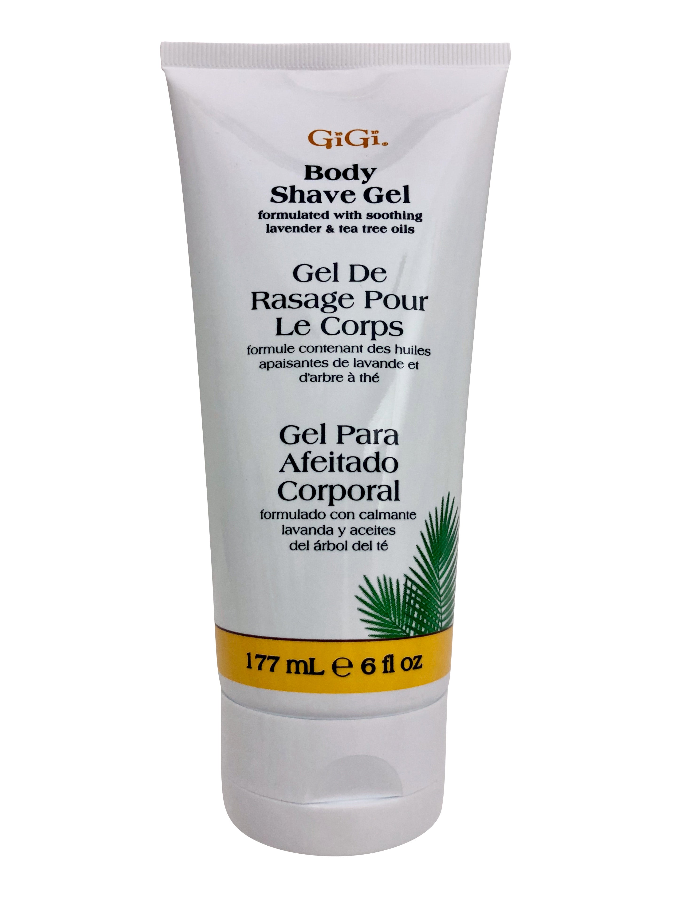 GiGi Body Shave Gel Lavender & Tea Tree Oil 6 OZ