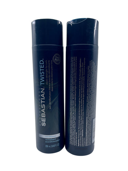 Sebastian Twisted Shampoo Elastic Detangler for Curls 8.45 OZ Set of 2