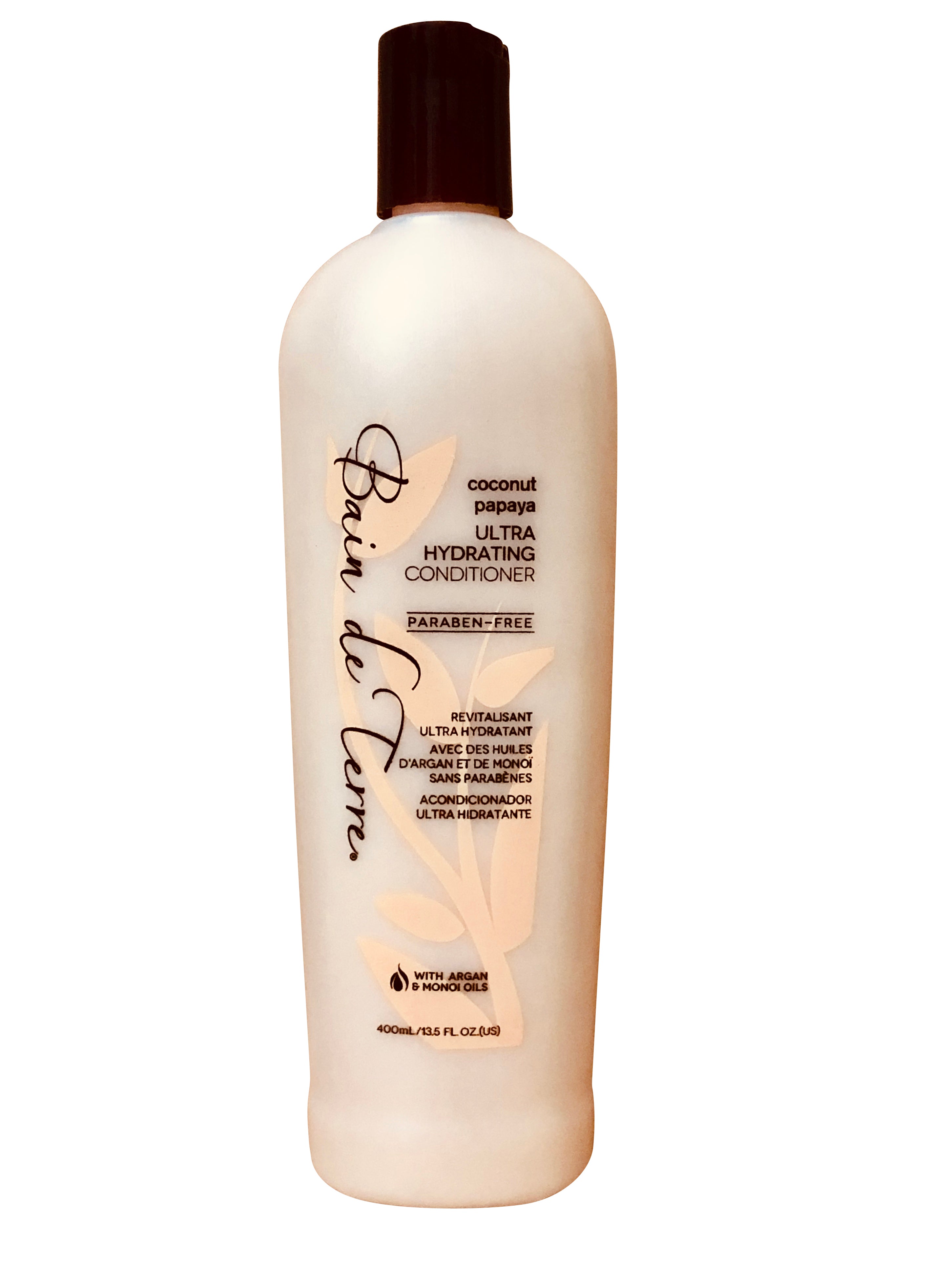 Bain de Terre Coconut Papaya Ultra Hydrating Conditioner Paraben Free 13.5 OZ