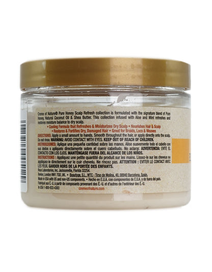 Creme of Nature Pure Honey Restorative Daily Scalp Cream 4.7 OZ