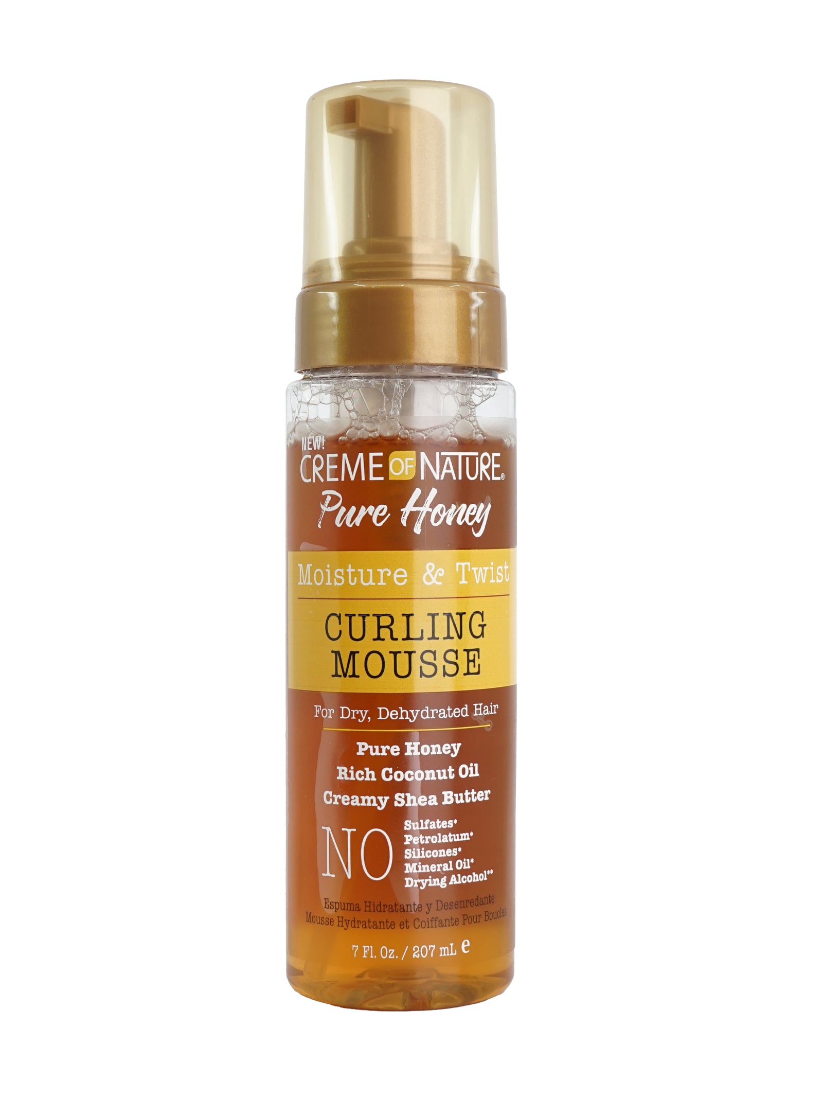 Creme of Nature Pure Honey Moisture & twist Curling Mousse 7 OZ