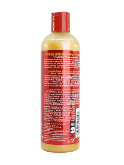 Creme of Nature Argan Oil Moisture Shine Shampoo Dry Hair 12 OZ