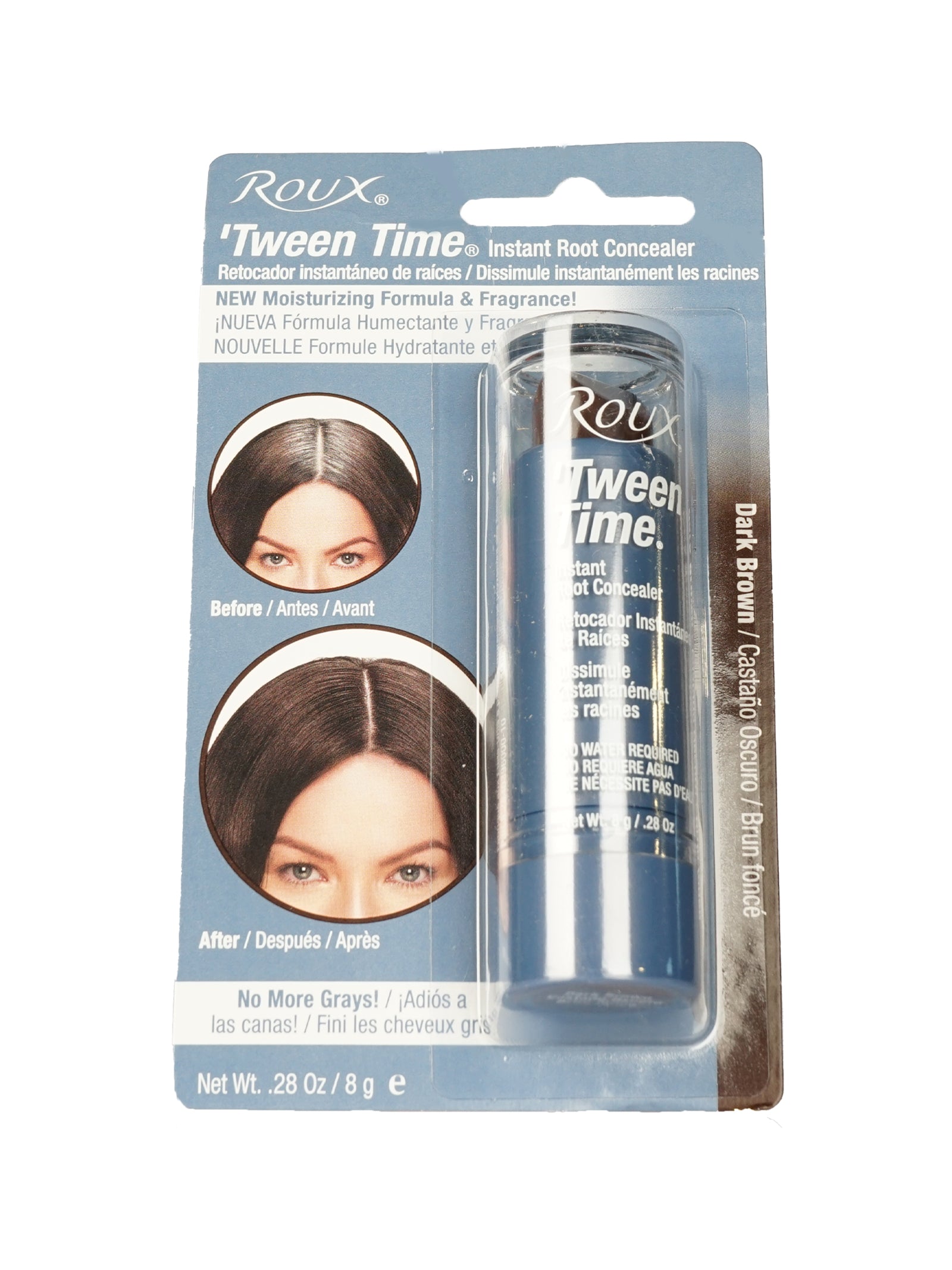 Roux Tween Time Instant Root Concealer Dark Brown 0.28 OZ