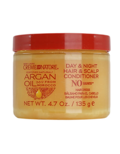 Creme of Argan Oil Scalp Day & Night Hair & Scalp Cream 4.7 OZ