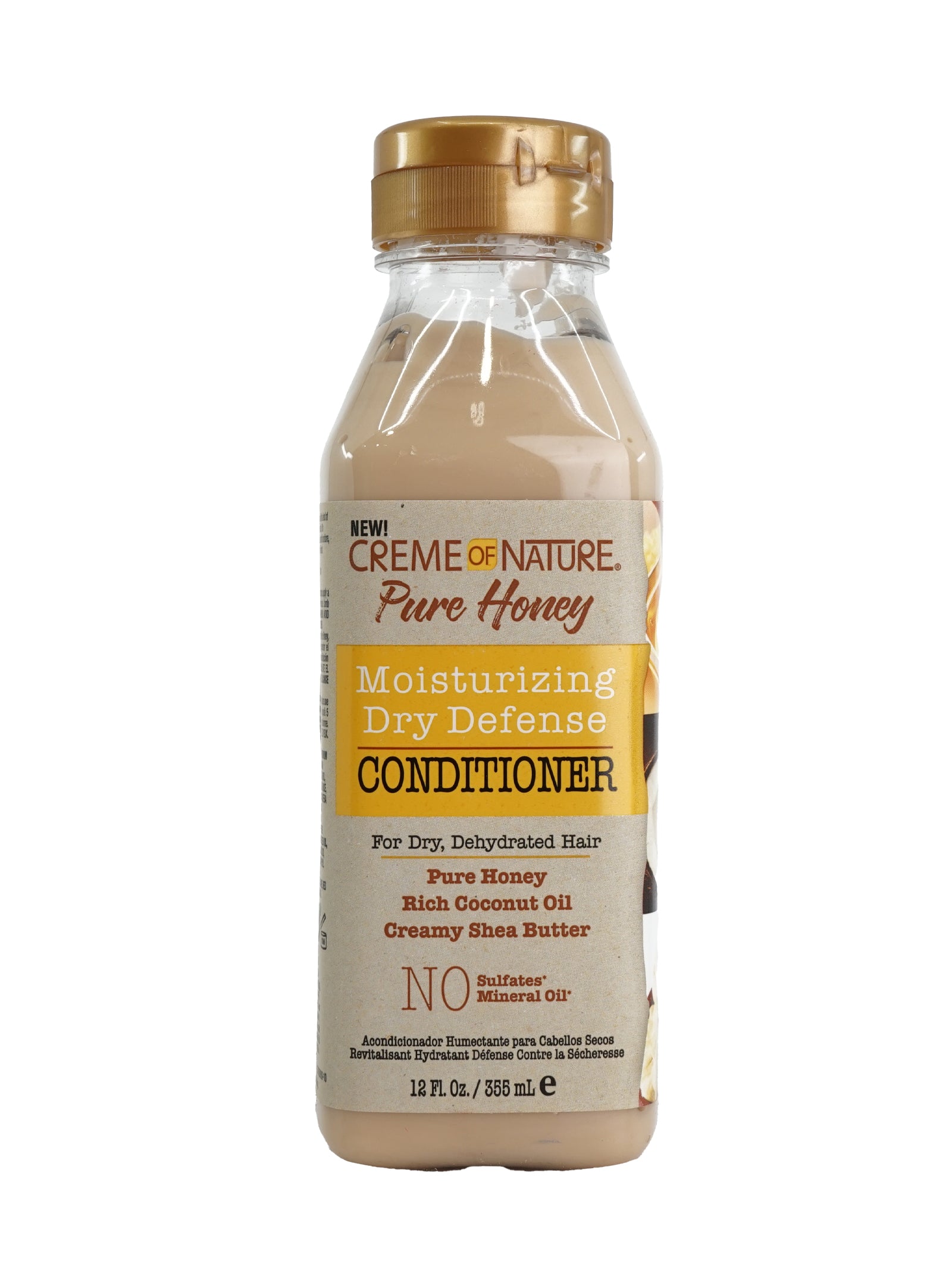 Creme of Nature Pure Honey Moisturizing Dry Defense Conditioner 12 OZ