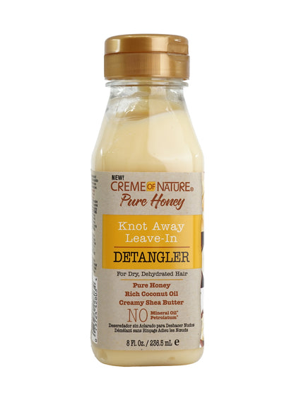 Creme of Nature Pure Honey Knot Away Leave in Detangler 12 OZ