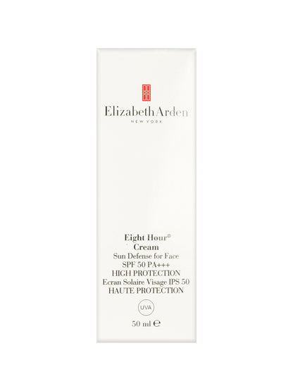 Elizabeth Arden Eight Hour Cream Sun Defense for Face SPF 50 PA+++ 1.7 OZ