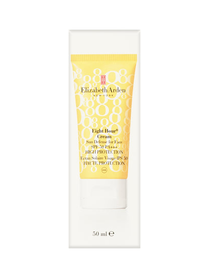 Elizabeth Arden Eight Hour Cream Sun Defense for Face SPF 50 PA+++ 1.7 OZ