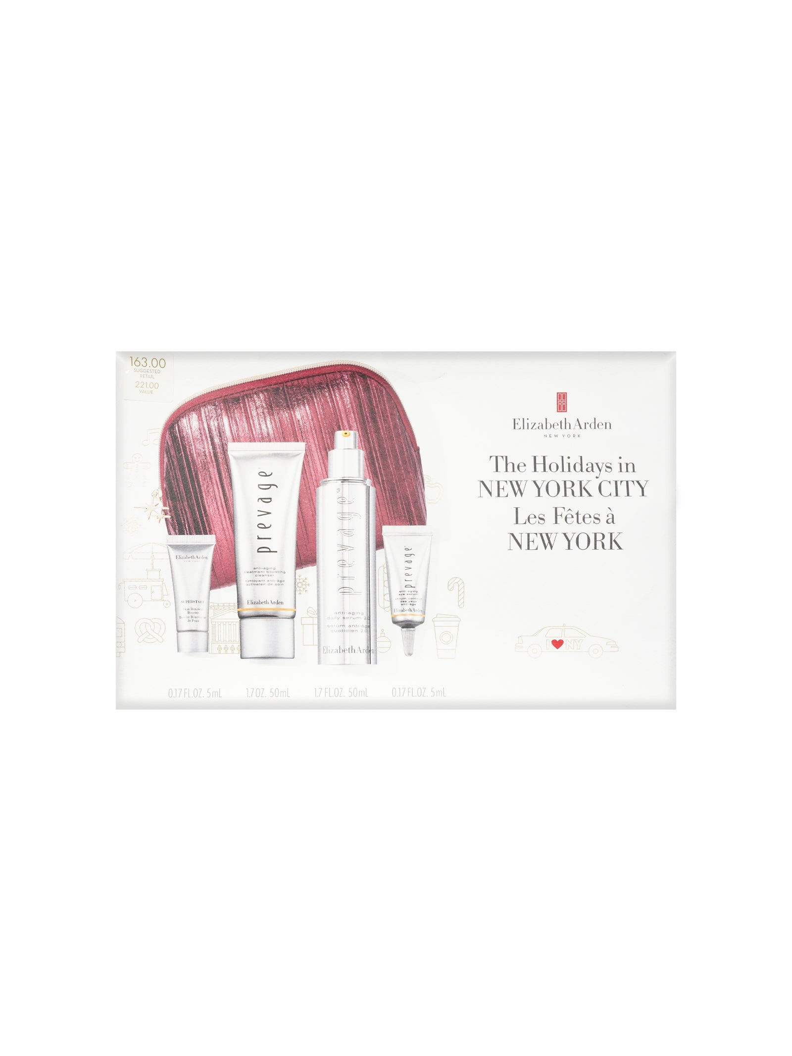 Elizabeth Arden Prevage Set Power in Numbers 4 Piece Set