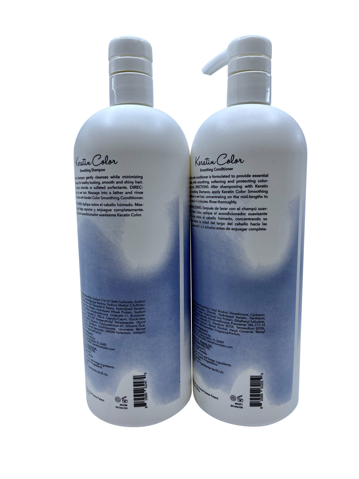 Keratin Perfect Keratin Care Smoothing Shampoo & Conditioner Color Hair 32 OZ Ea