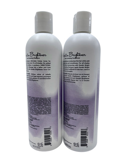 Keratin Perfect Keratin Brightener Tone Correcting Shampoo & Conditioner 12 OZ