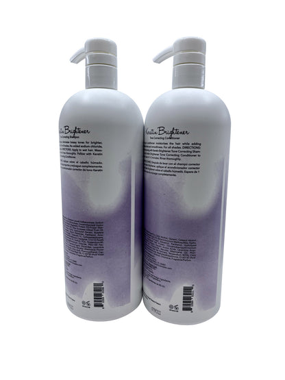 Keratin Perfect Keratin Brightener Tone Correcting Shampoo & Conditioner 32 OZ