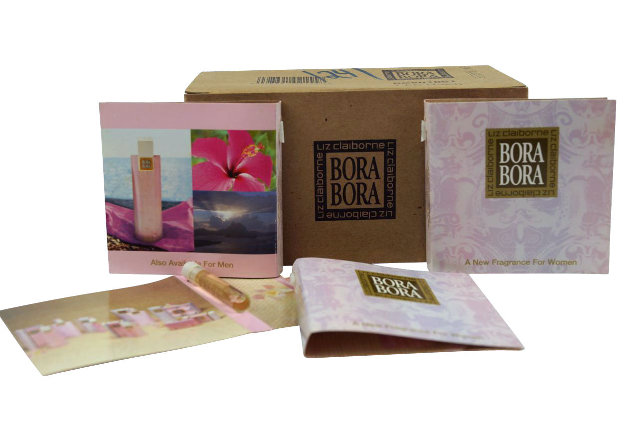 Liz Claiborne Bora Bora Woman box of 24 Carded Vials each .05 oz