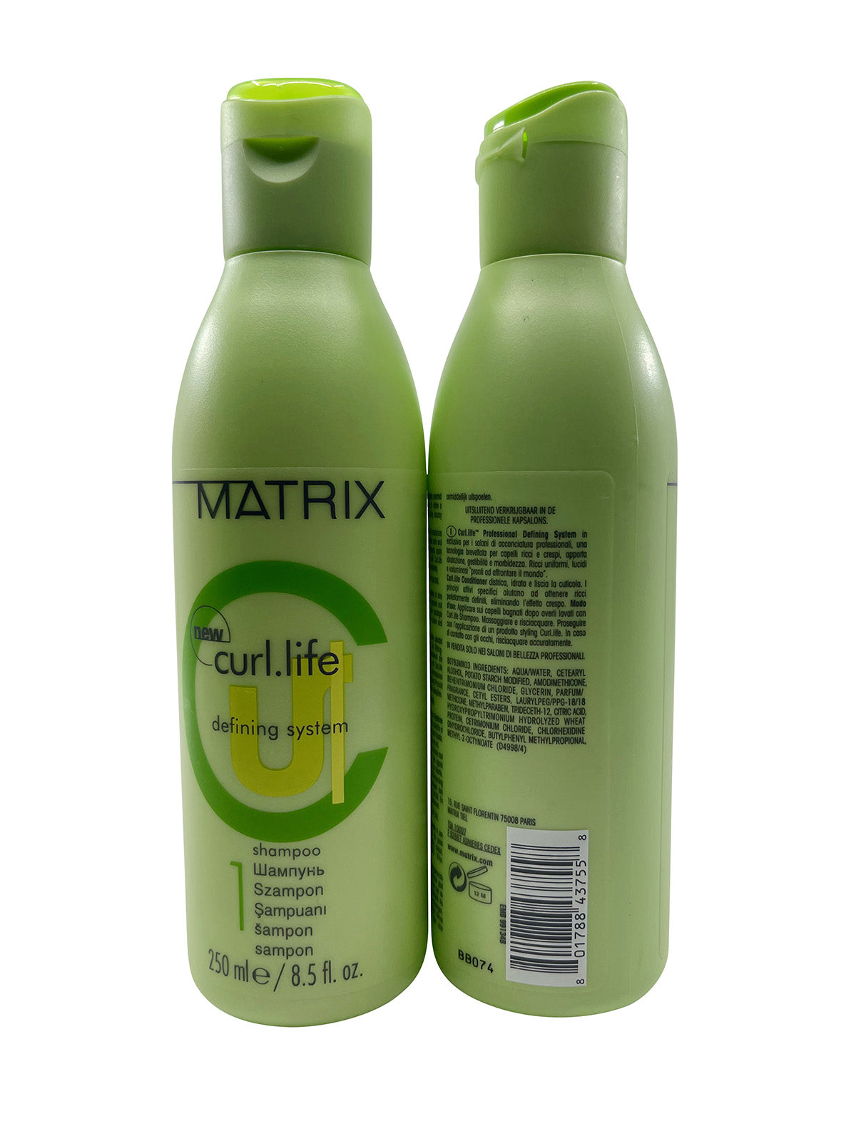 Matrix Curl Life Defining System Shampoo & Conditioner Set 8.5 OZ Each