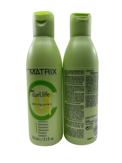 Matrix Curl Life Defining System Shampoo & Conditioner Set 8.5 OZ Each