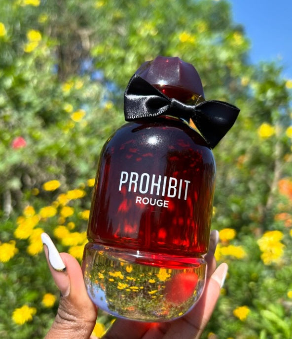Prohibit Rouge by Fragrance World – EDP 3.4 fl oz / 100 ml