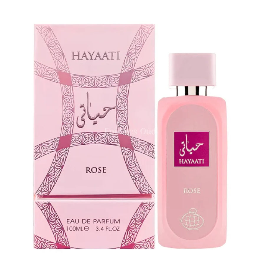 Hayaati Rose by Fragrance World – EDP 3.4 fl oz / 100 ml