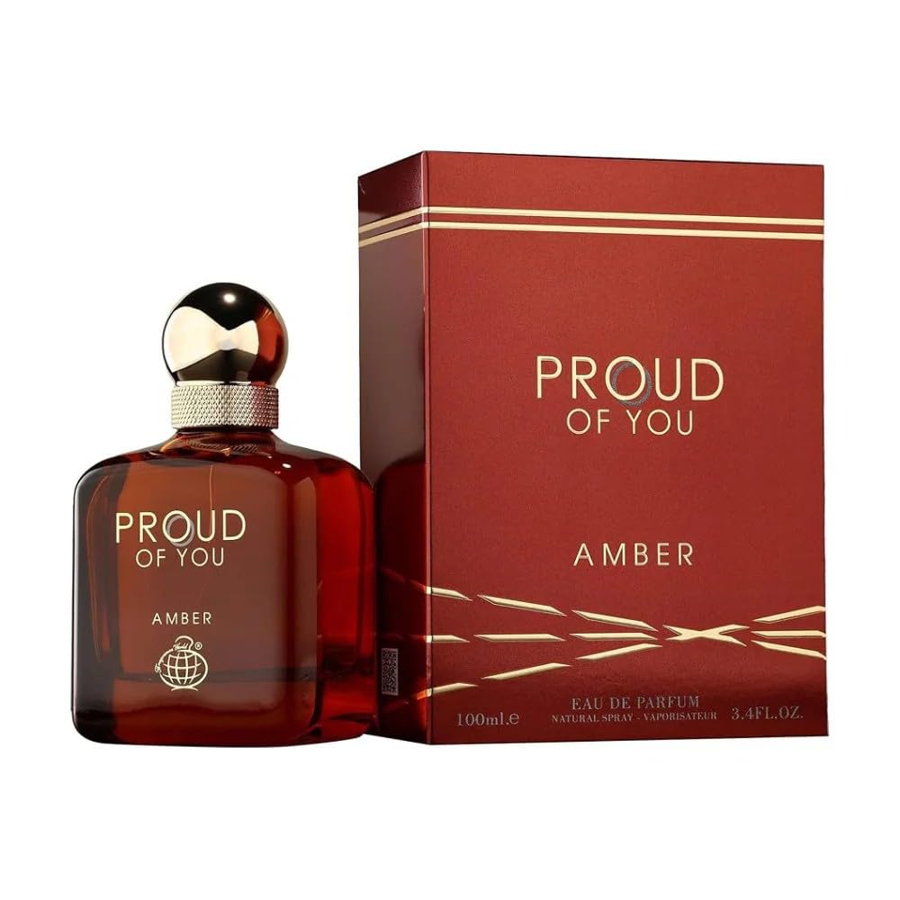 Proud of You Amber by Fragrance World – EDP 3.4 fl oz / 100 ml