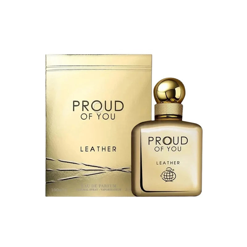 Proud of You Leather by Fragrance World – EDP 3.4 fl oz / 100 ml
