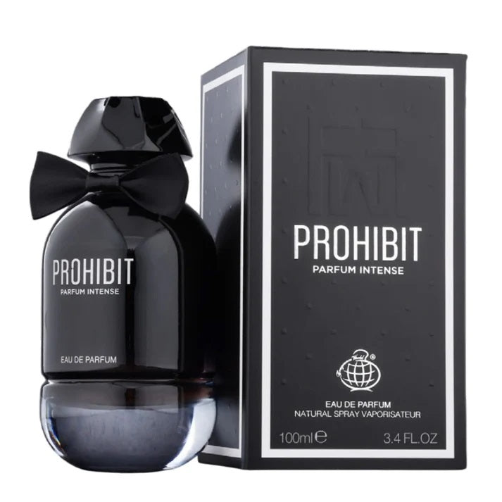 Prohibit Intense Parfum by Fragrance World – EDP 3.4 fl oz / 100 ml