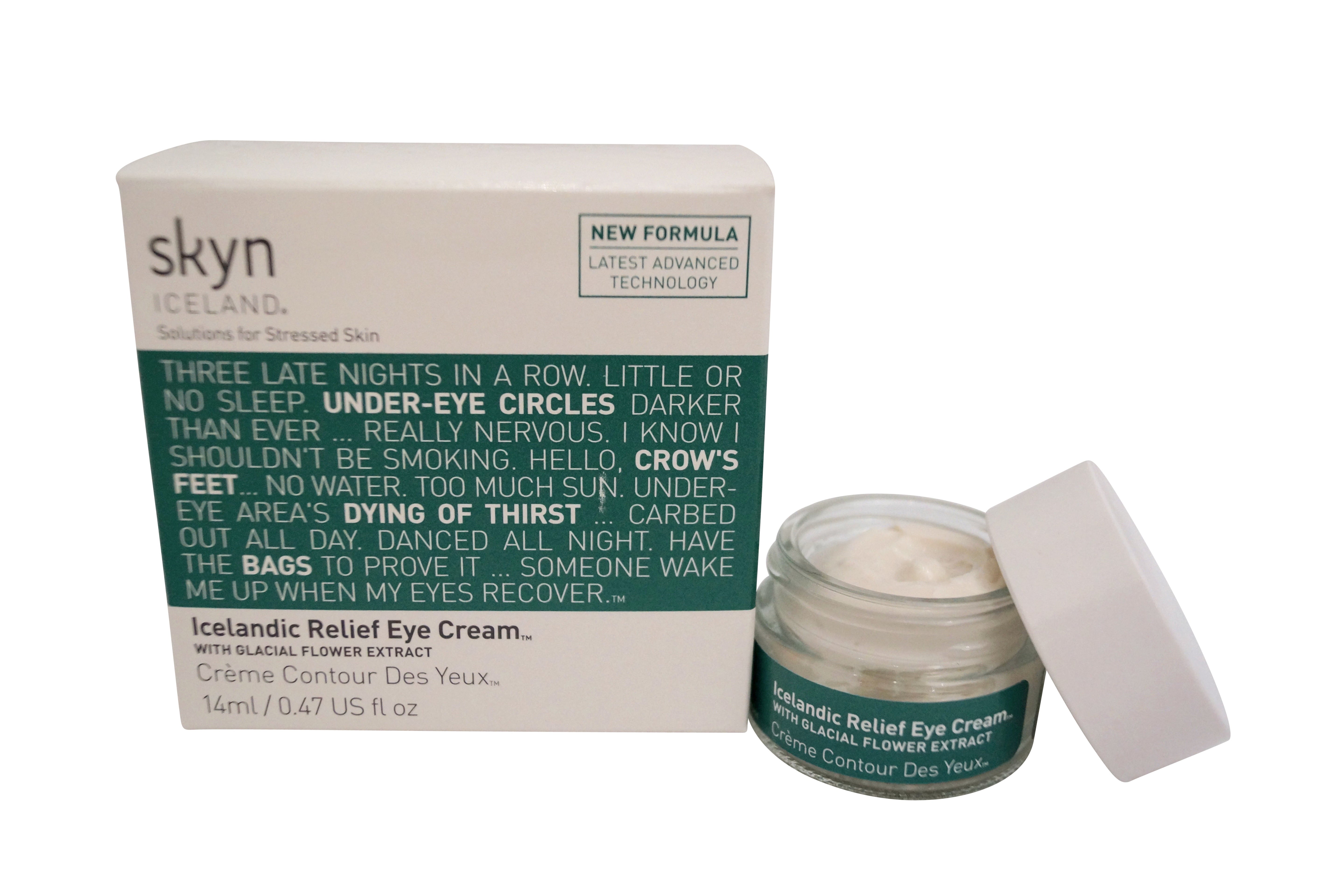 skyn Iceland Icelandic Relief Eye Cream, 0.47 Oz