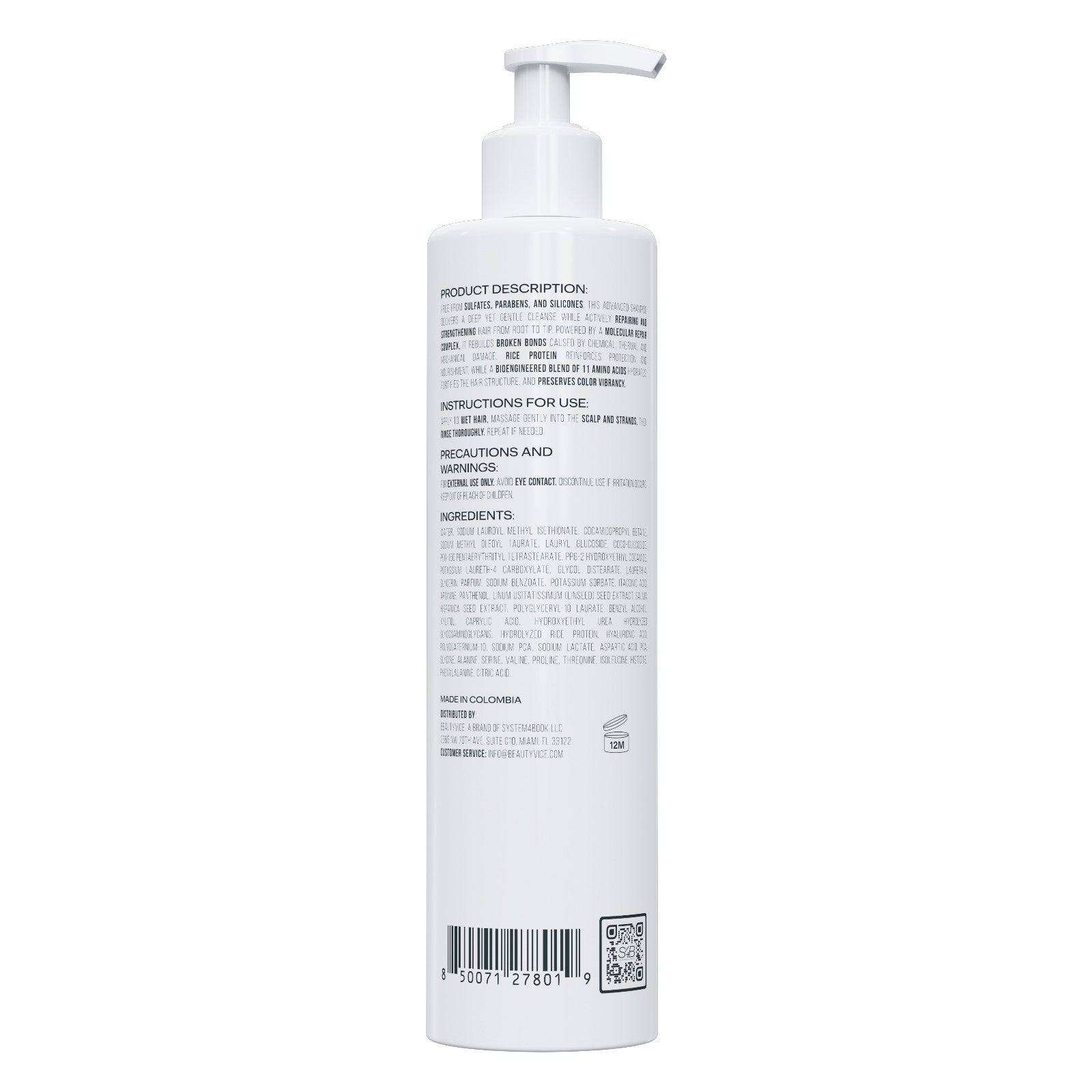 S4B RiceBond Repair Shampoo