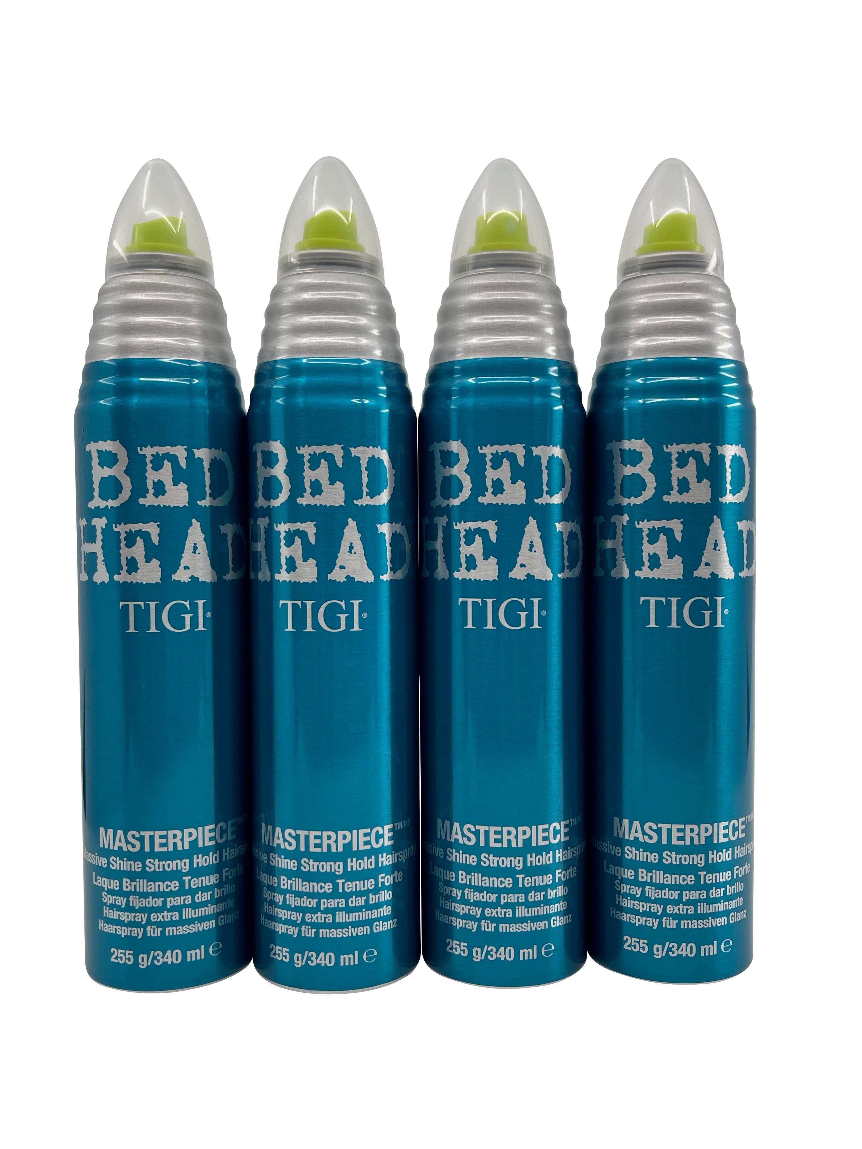 TIGI Bed Head Masterpiece Shine Hairspray 11.49 OZ Set of 4