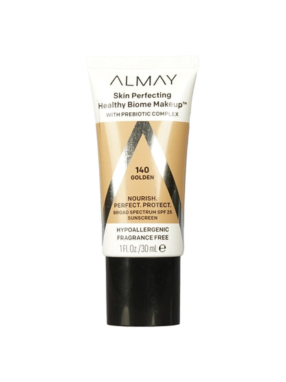 Almay Skin Perfecting Healthy Biome Foundation 140 Golden 1 OZ