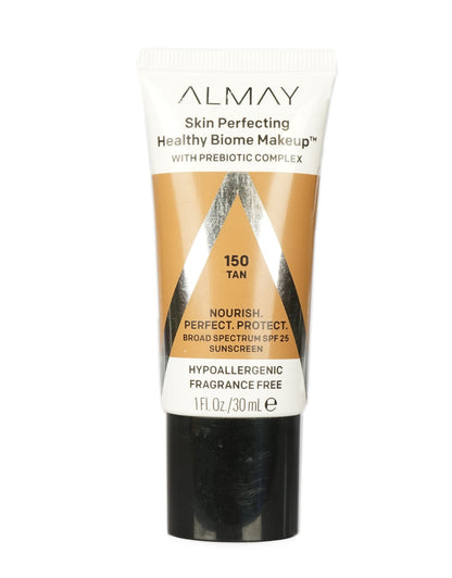 Almay Skin Perfecting Heathy Biome Makeup 150 Tan 1 OZ