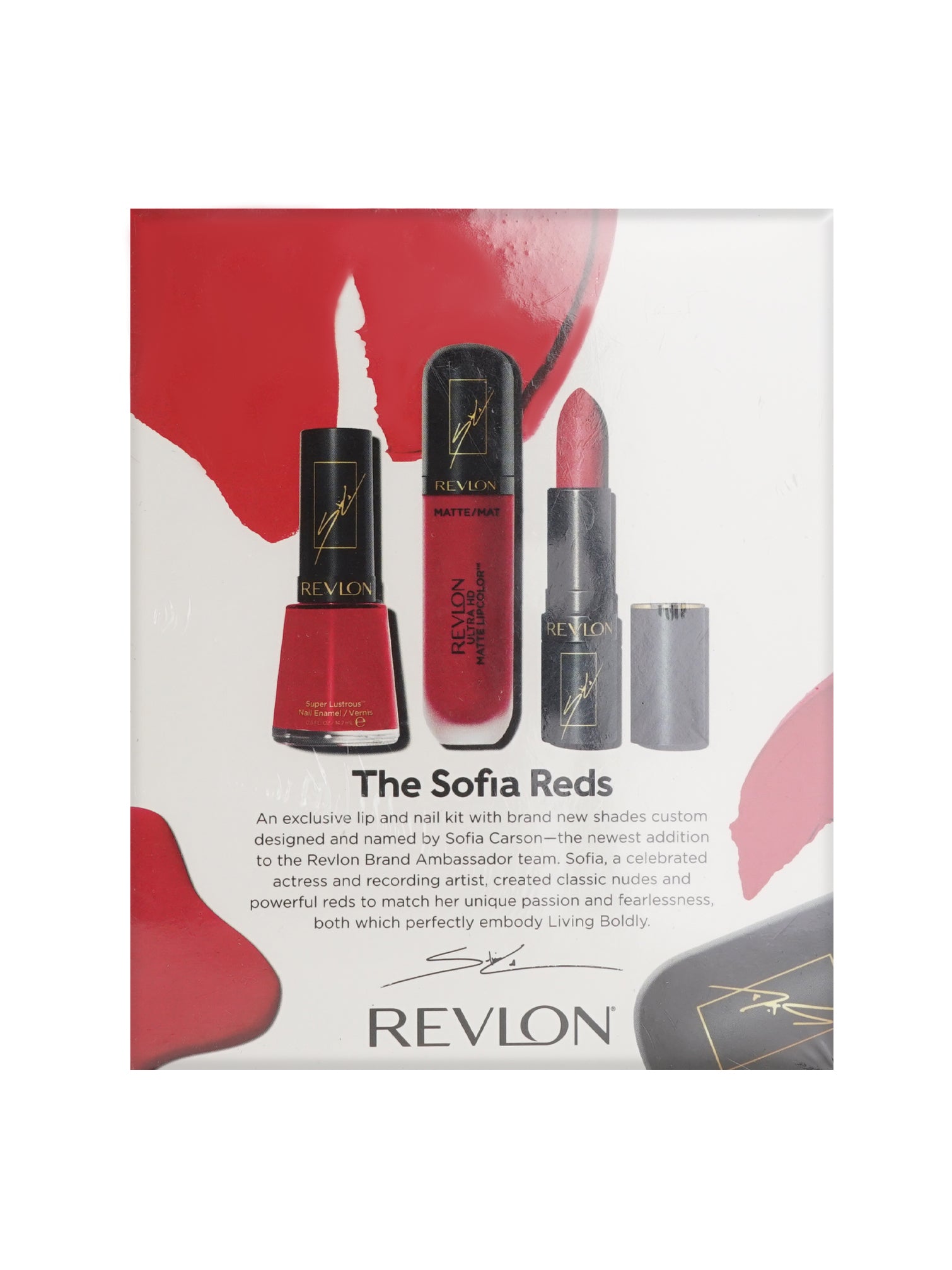 Revlon X Sofia Carson The Sofia Reds Limited Edition Lip & Nail Kit