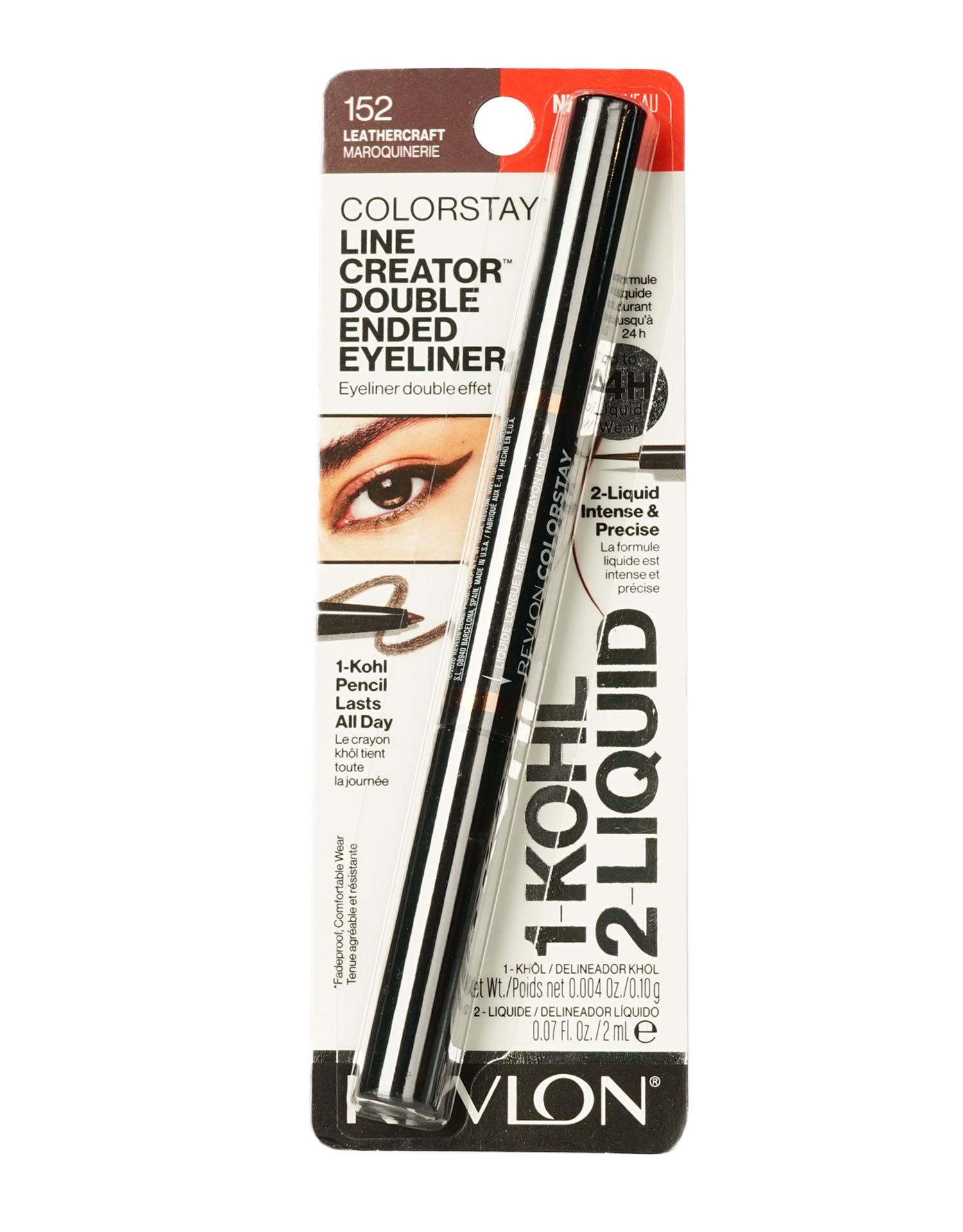 Revlon Colorstay Line Creator Double Ended Liner 152 Leathercraft 0.07 OZ