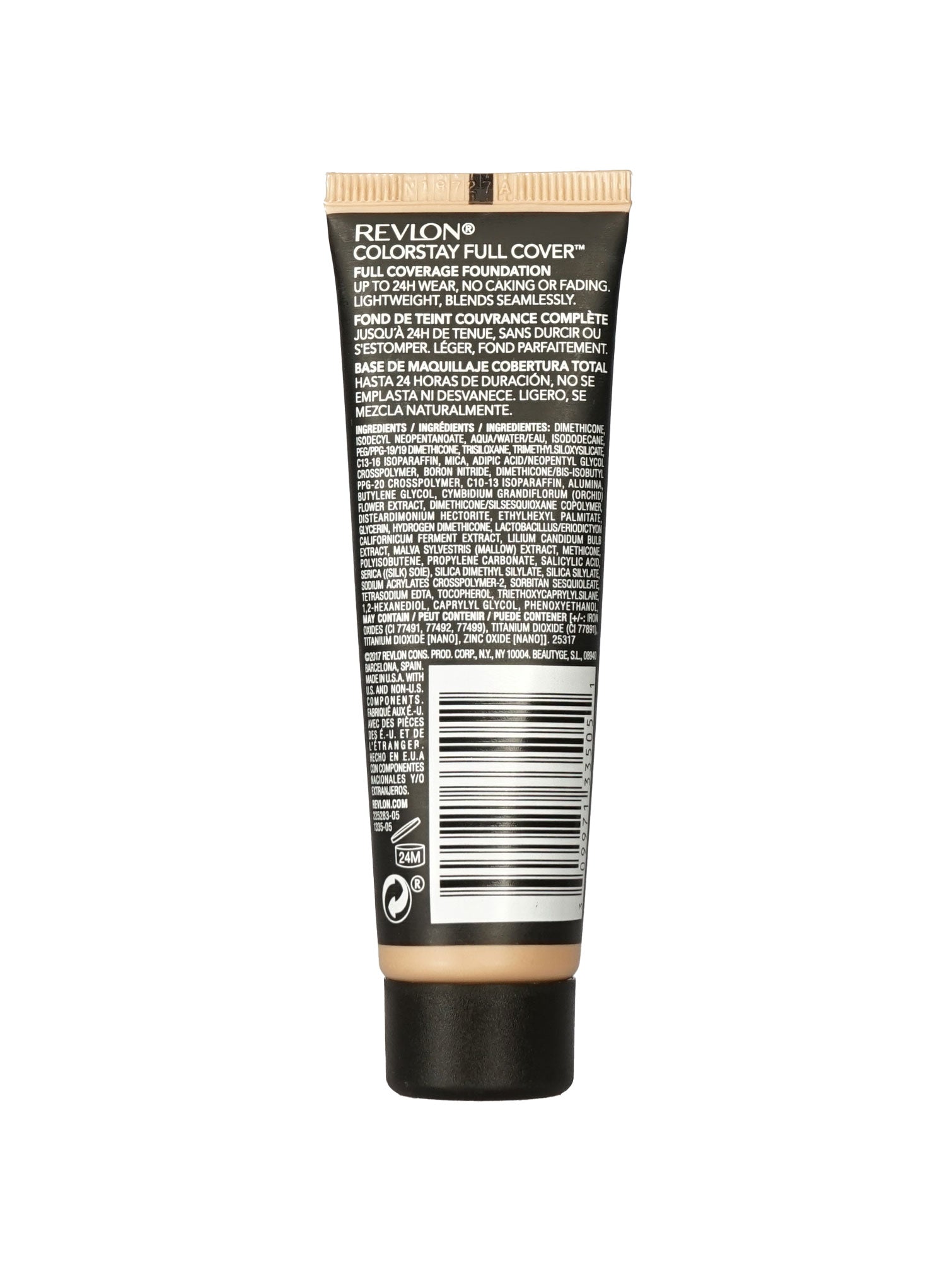 Revlon ColorStay Full Coverage Foundation 200 Nude 1.0 OZ