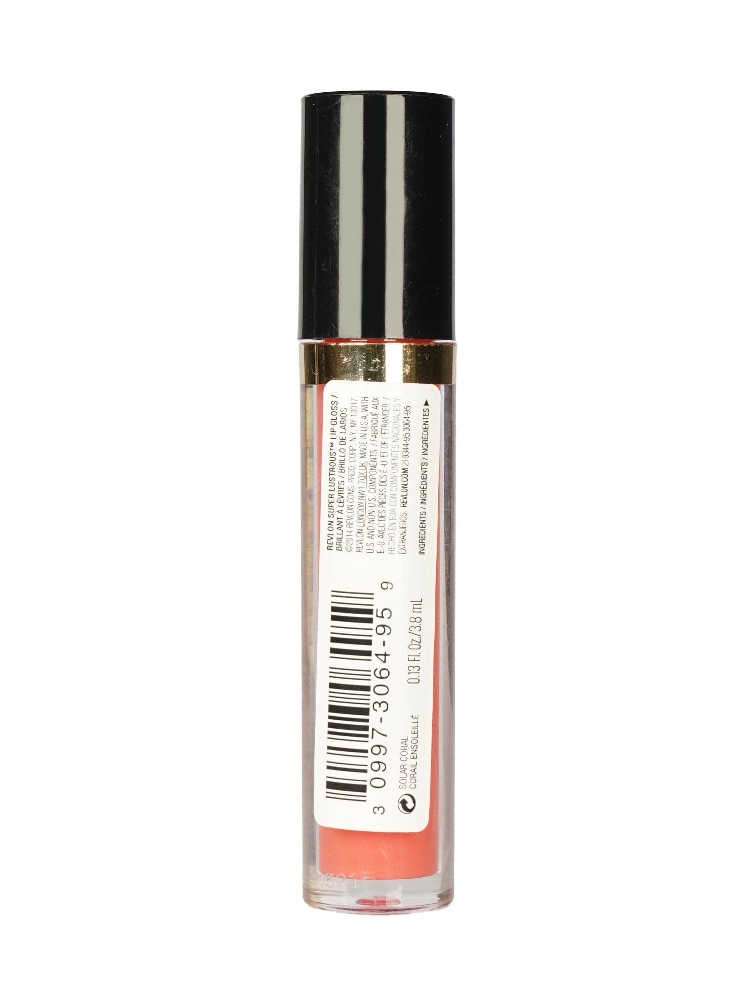 Revlon Super Lustrous Lip Gloss 243 Solar Coral 0.13 OZ