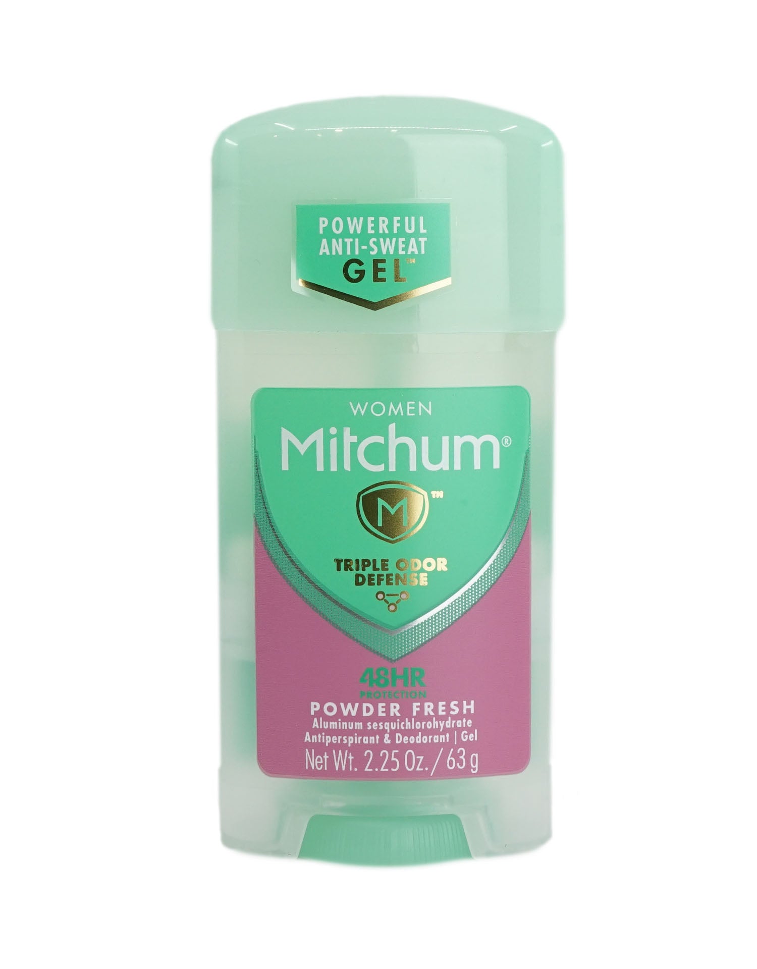 Mitchum Womens Power Gel Antiperspirant & Deodorant Powder Fresh 2.5 OZ