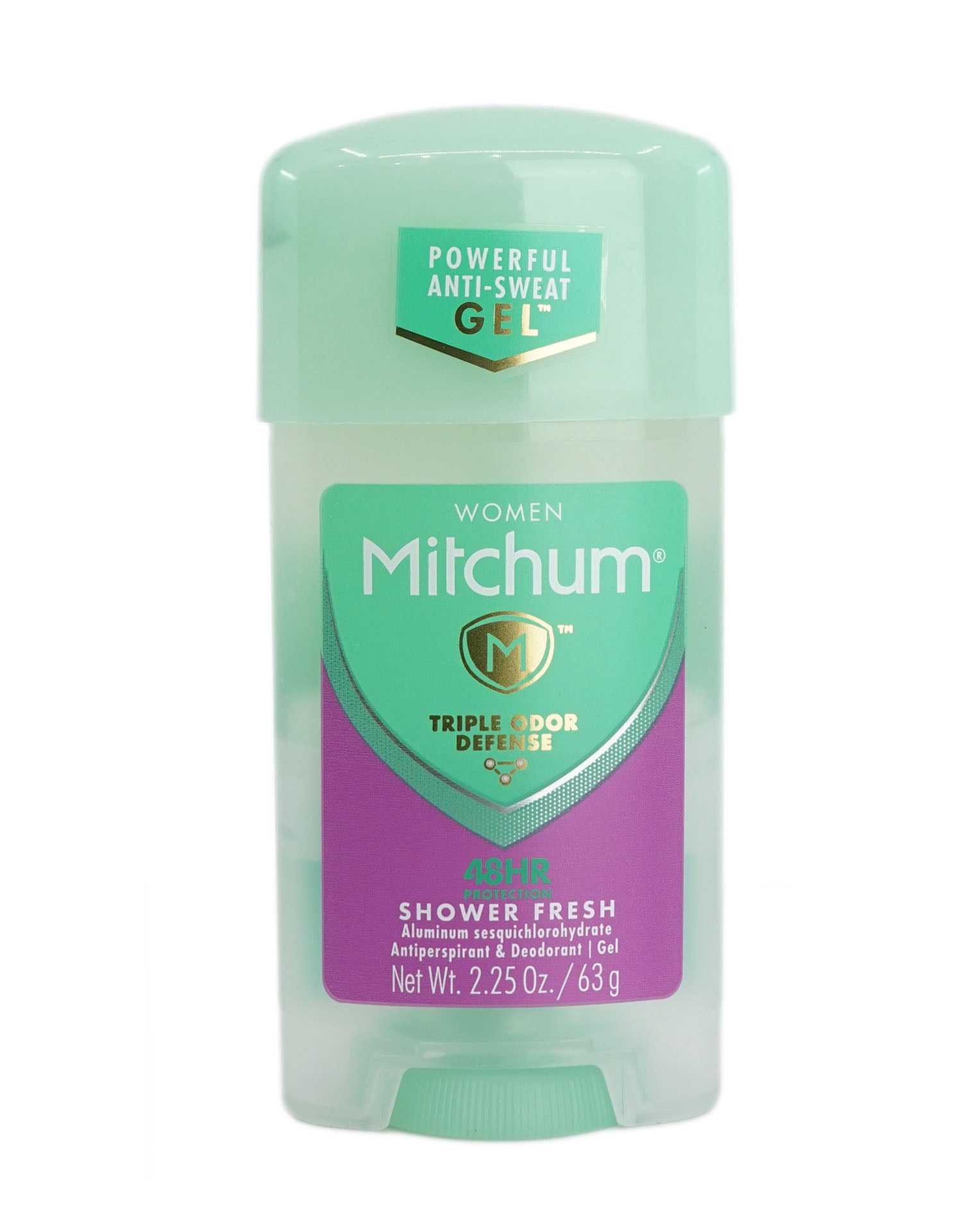 Mitchum 48 Hour Antiperspirant & Deodorant Gel Stick Shower 2.25 OZ