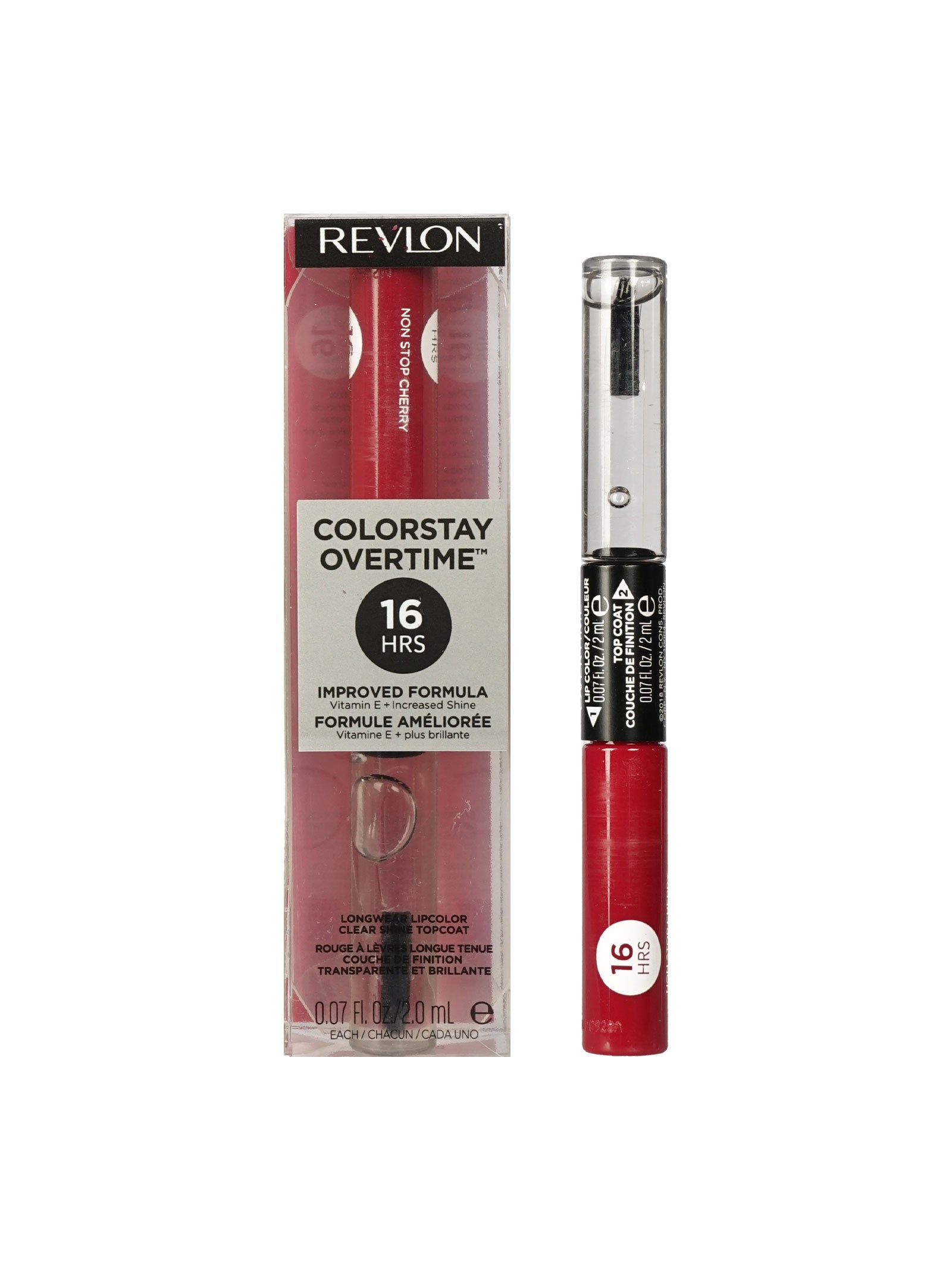 Revlon Colorstay Overtime Lipcolor Non-Stop Cherry 0.7 OZ