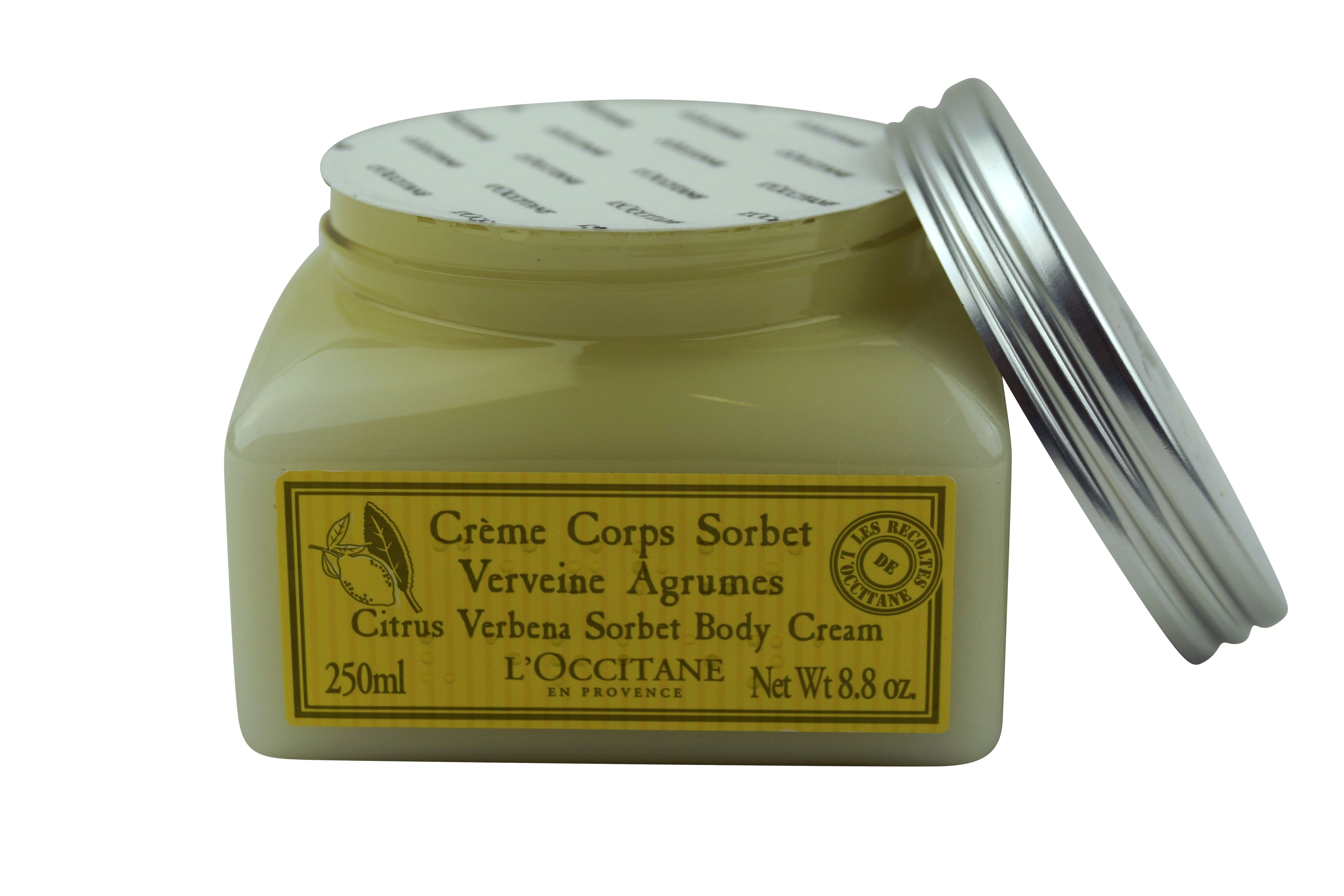 L'Occitane Citrus Verbena Sorbet Body Cream 8.8 oz