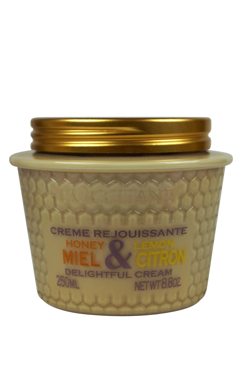 L'Occitane Honey & Lemon Delightful Cream 8.8 oz