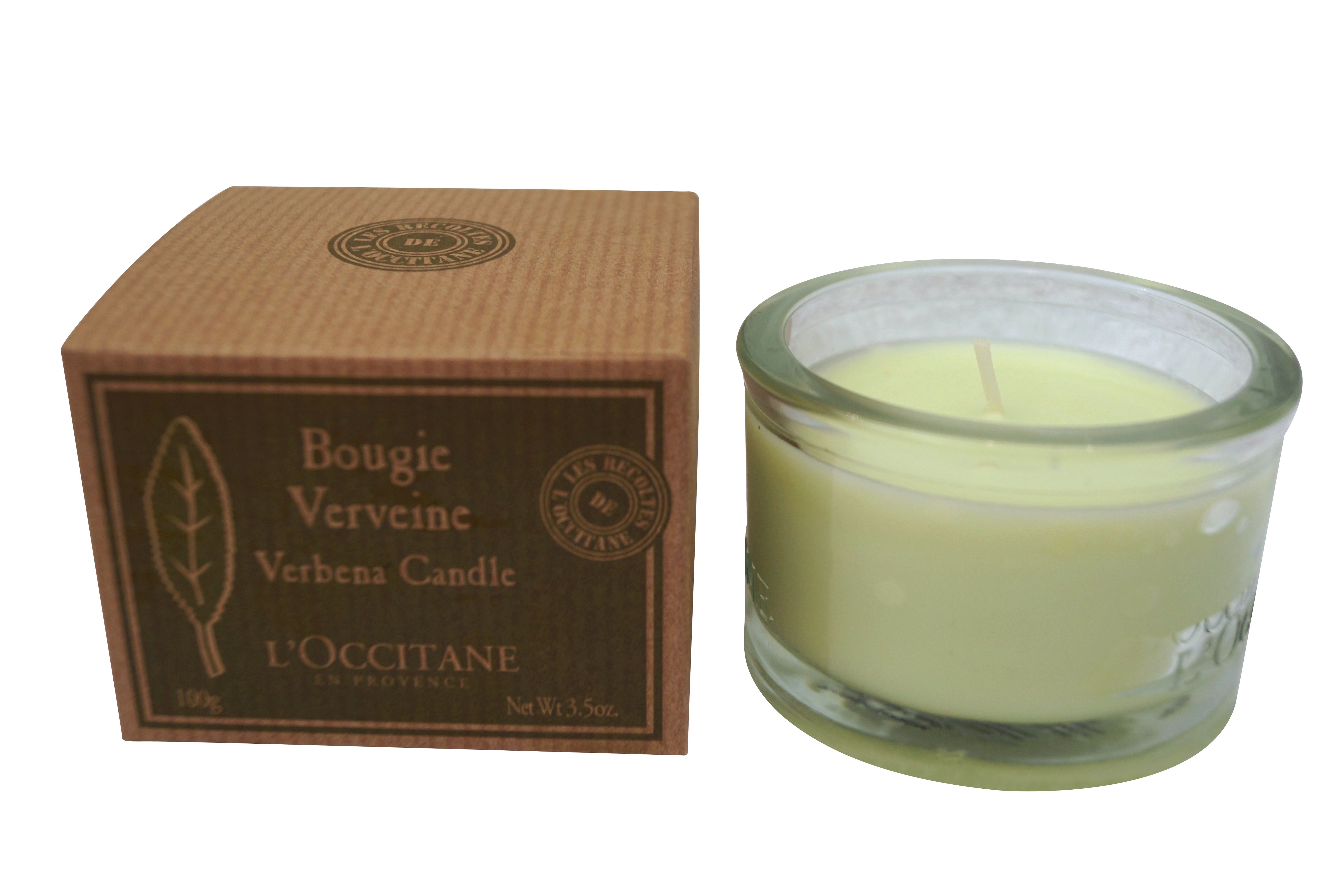 L'occitane Verbena Candle 3.5 oz