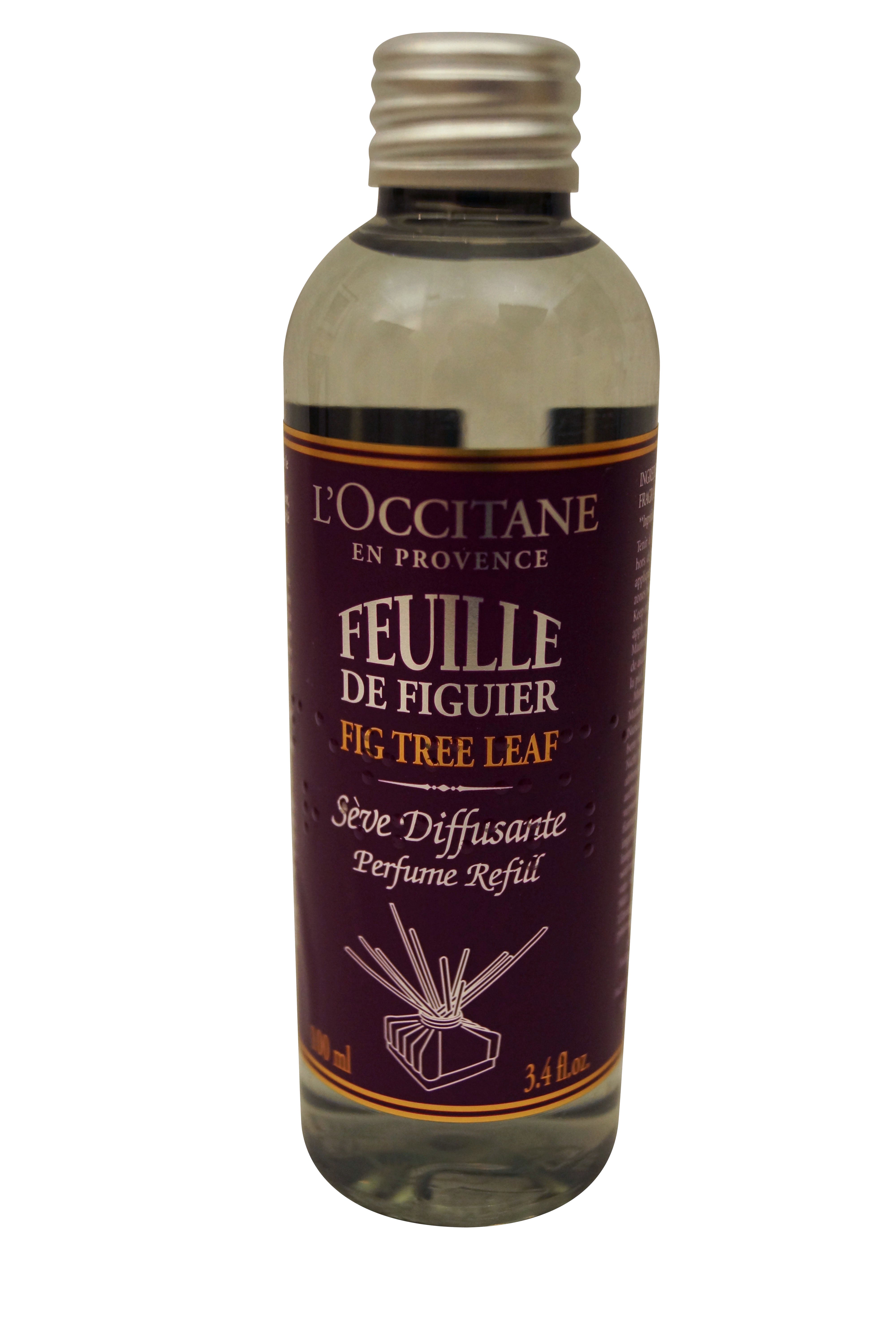 L'occitane Feuille de Figuier Fig Tree Leaf Perfume Diffuser Refill 3.4 oz