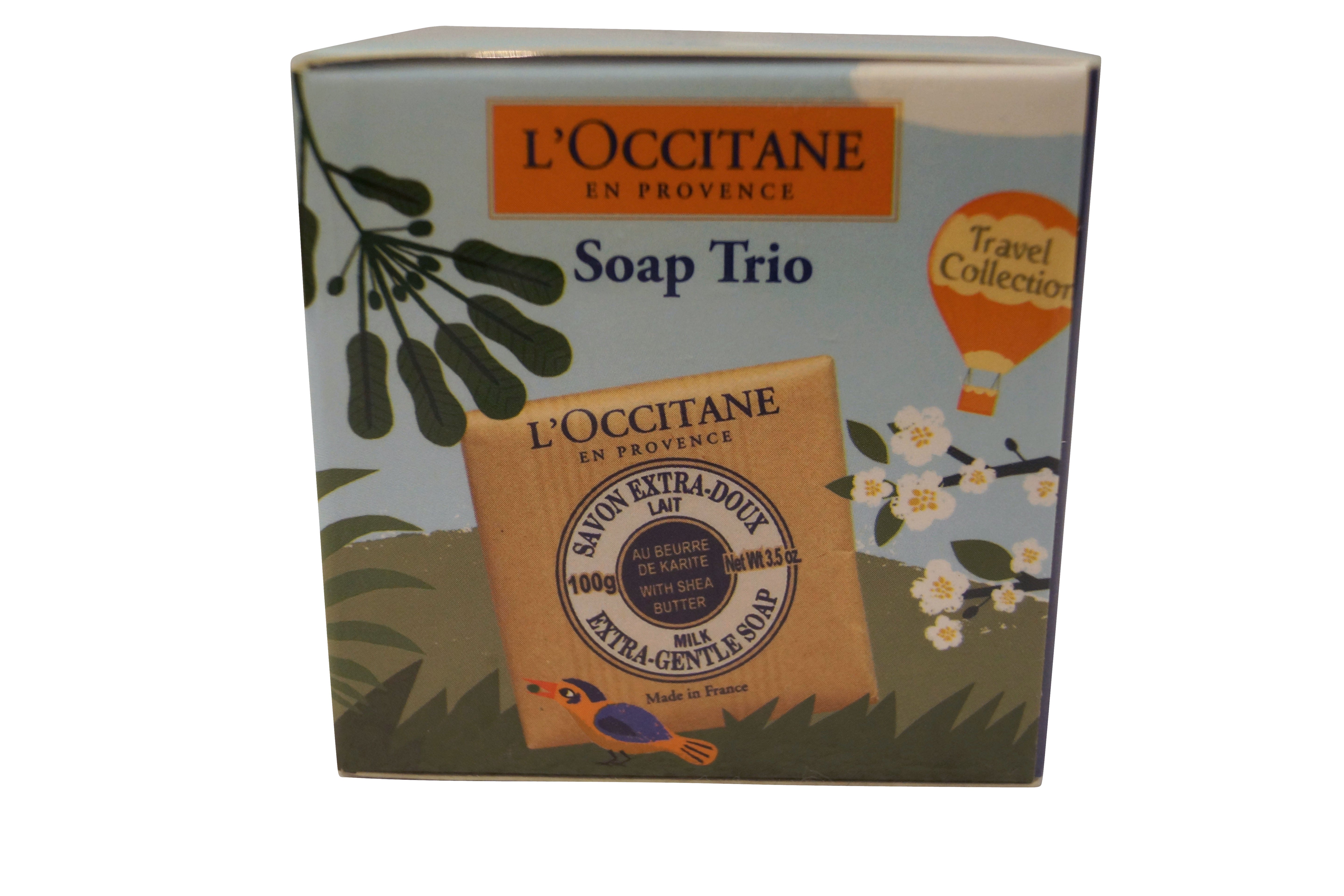 L'occitane Soap Trio Each Soap 3.5 oz