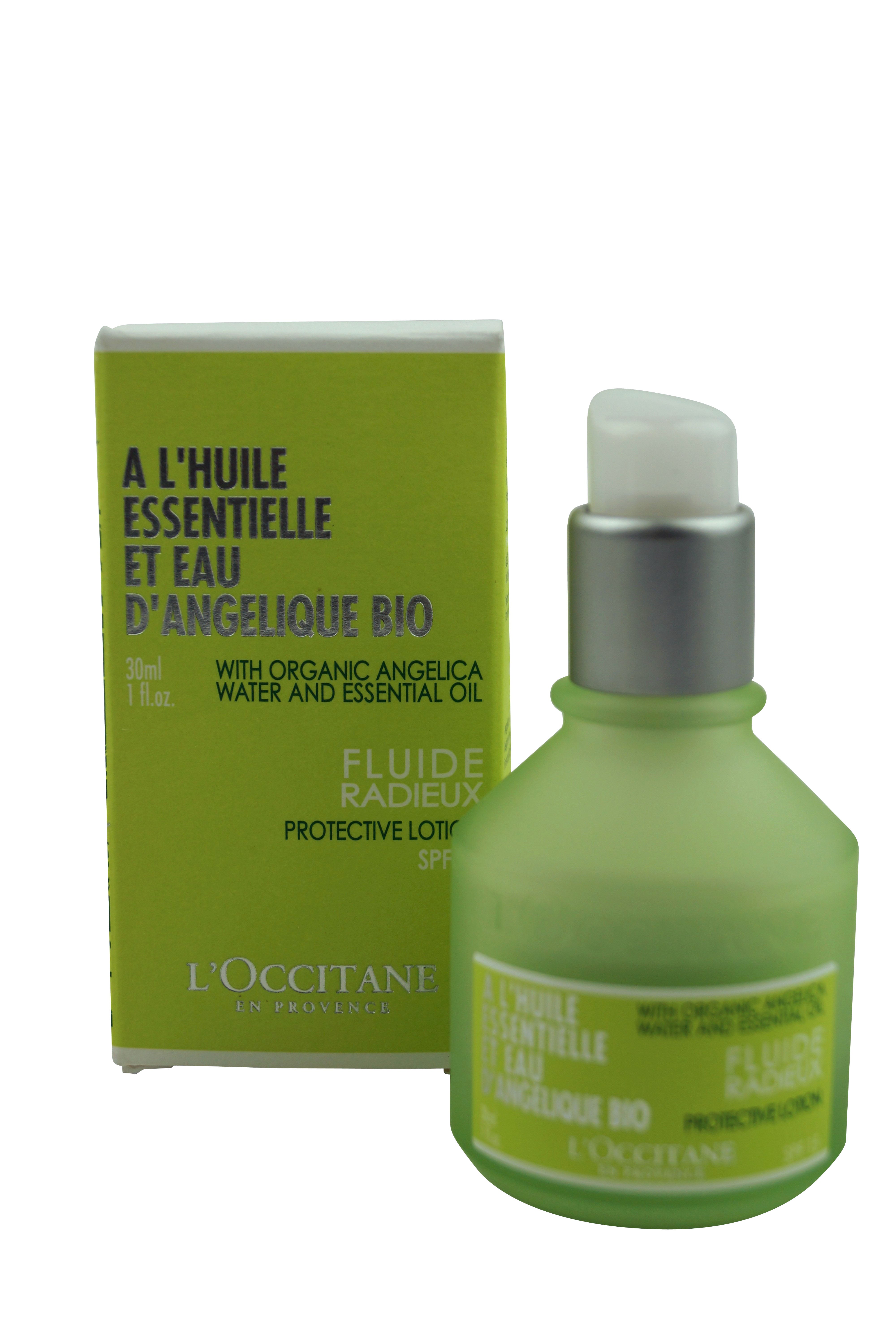 L'Occitane Angelica Glowing Fluid SPF 15, 1.01 oz.