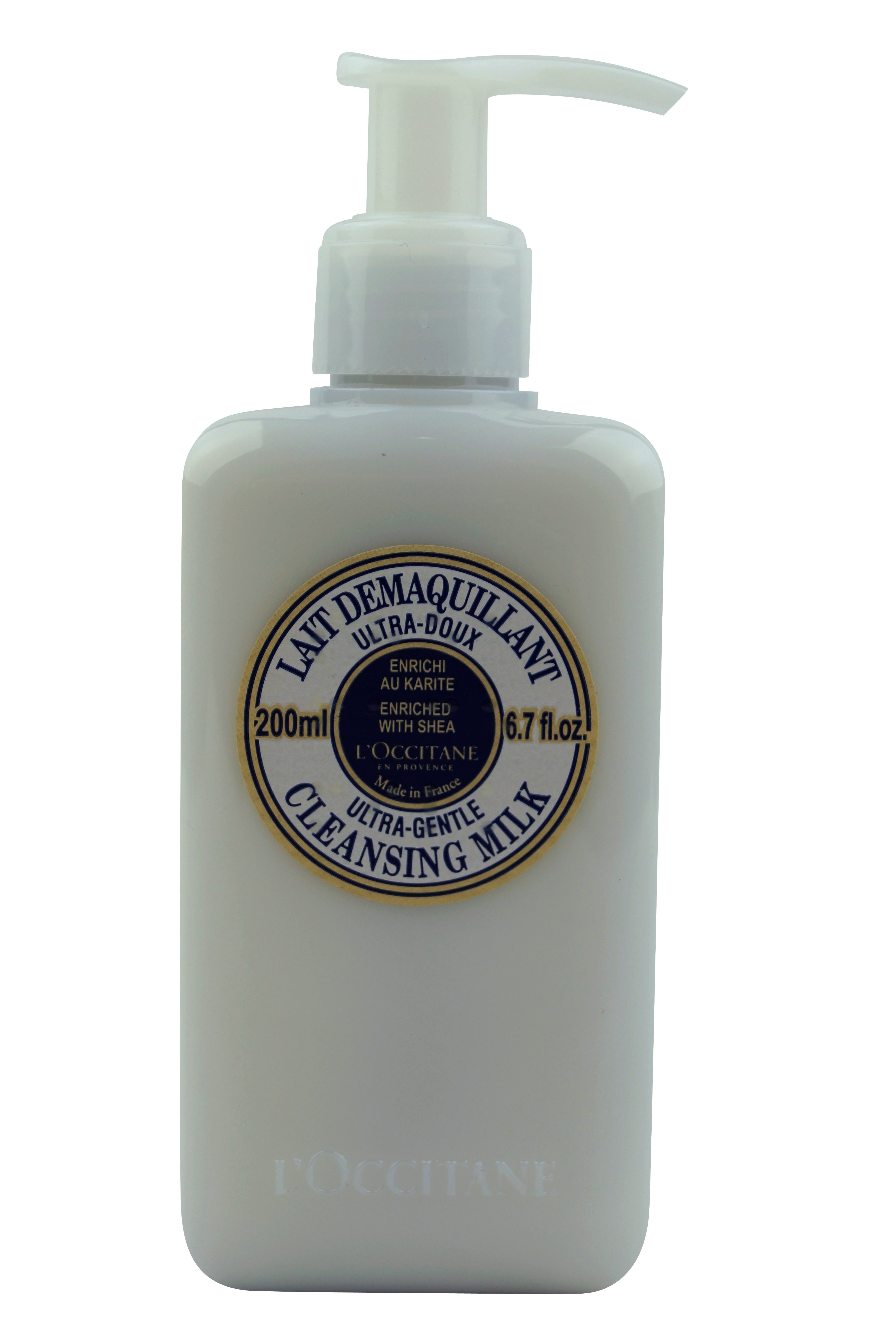 L'Occitane Shea Butter Ultra Gentle Cleansing Milk 200ml 6.7 oz