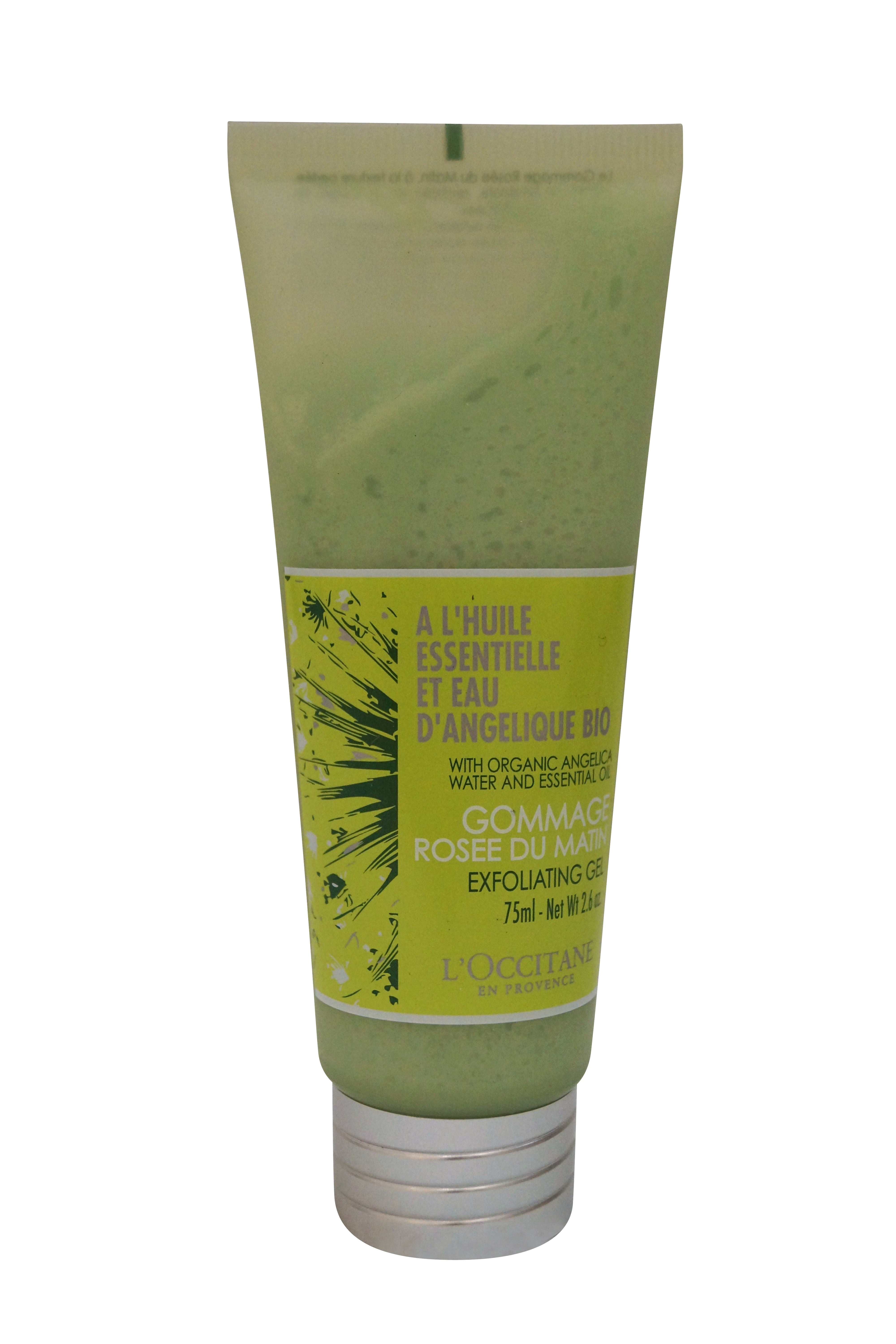 L'Occitane Angelica Exfoliating Gel 2.6 oz 75 ml