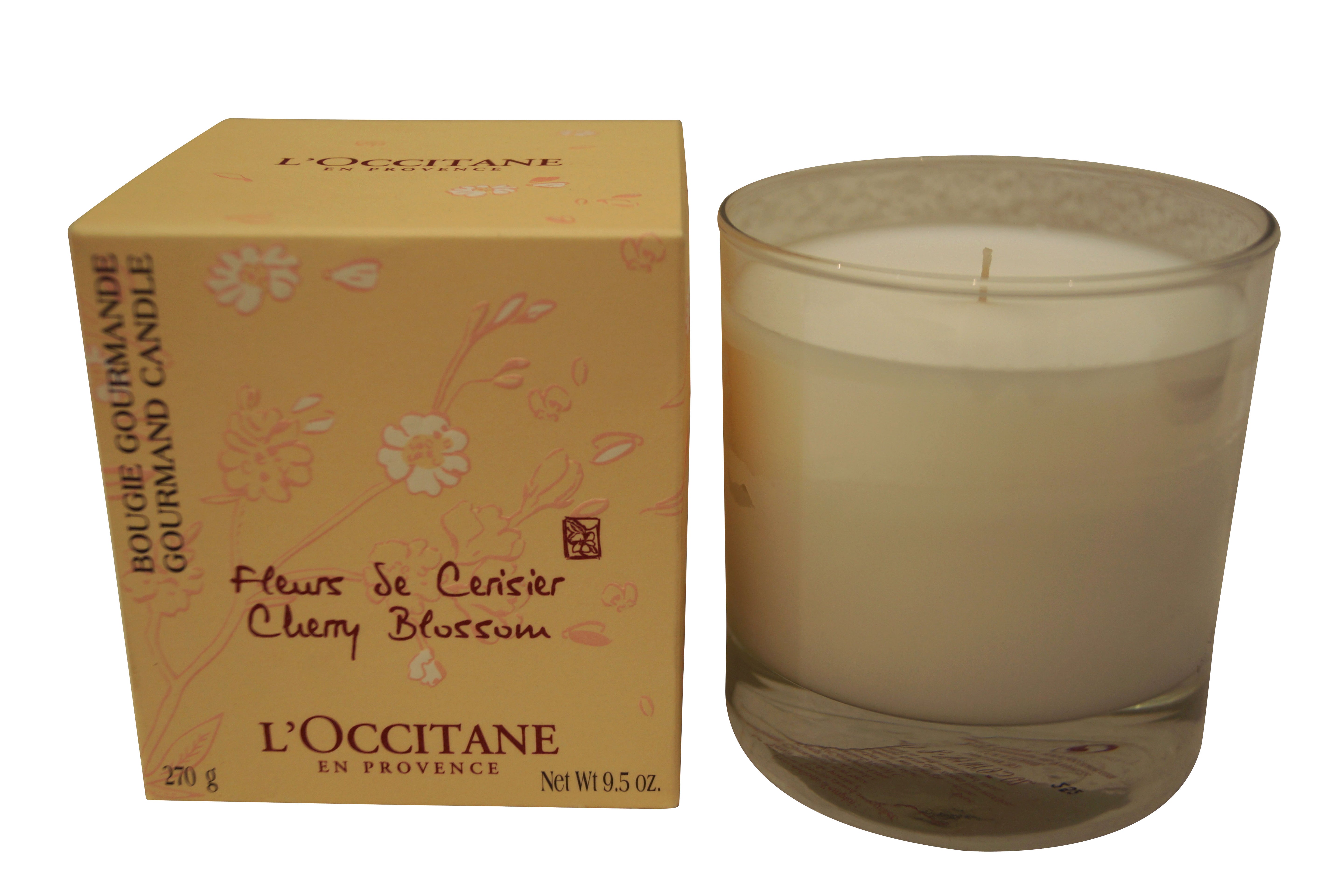 L'occitane Fleurs de Cerisier Cherry Blossom Candle 9.5 oz