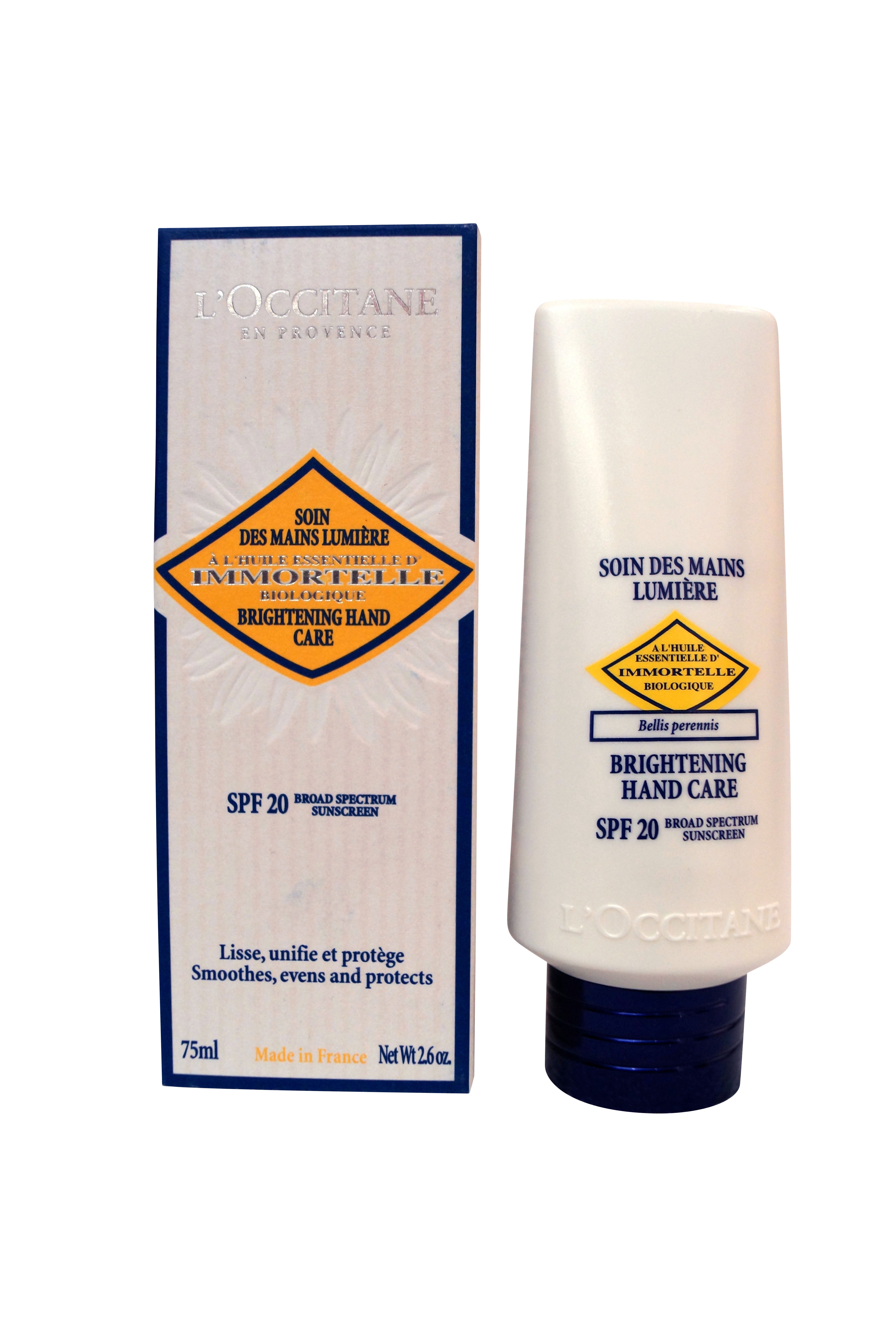 L'Occitane Immortelle Brightening Hand Care SPF 15 2.6 oz