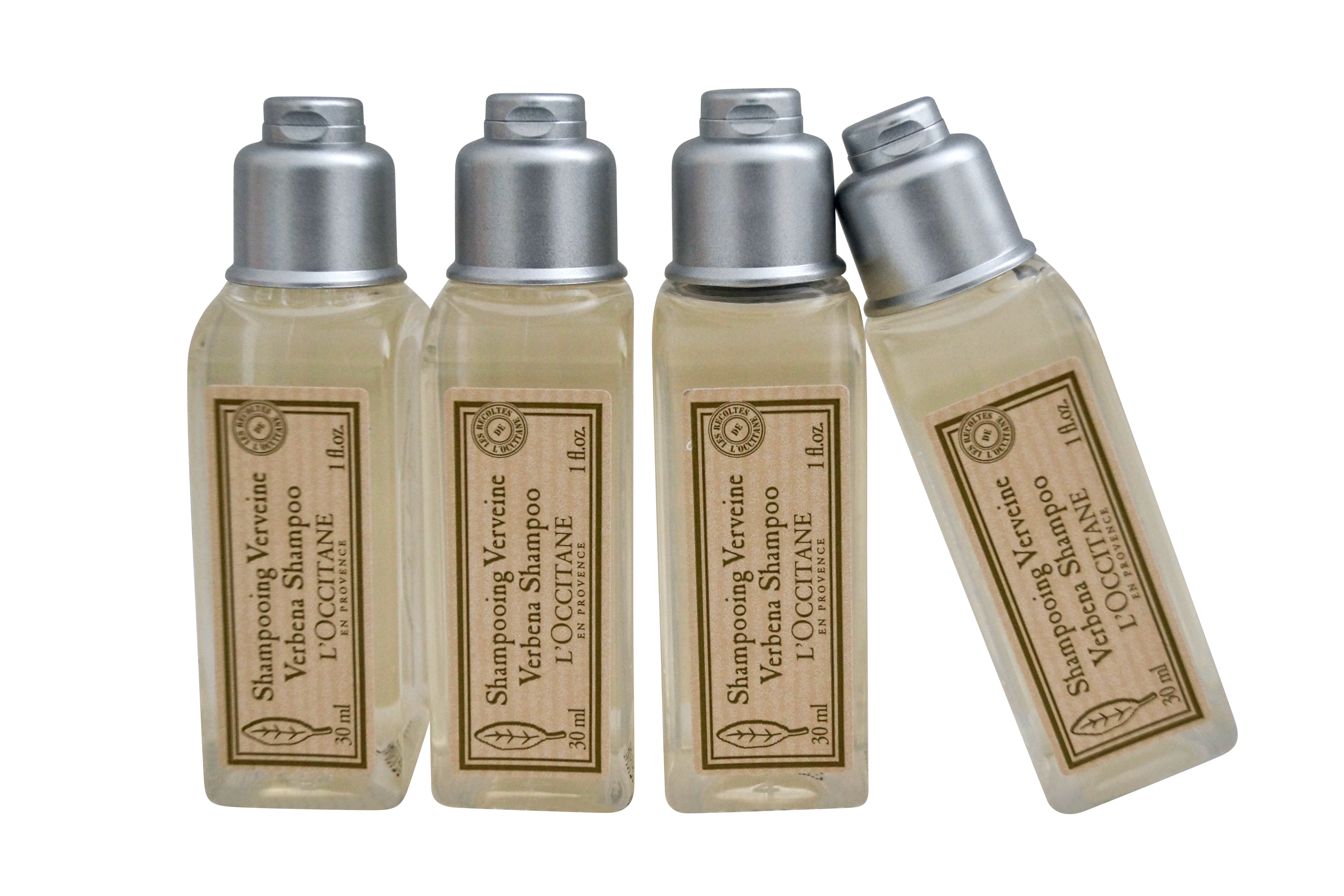 L'occitane Verbena Shampoo 1 Oz set of 4