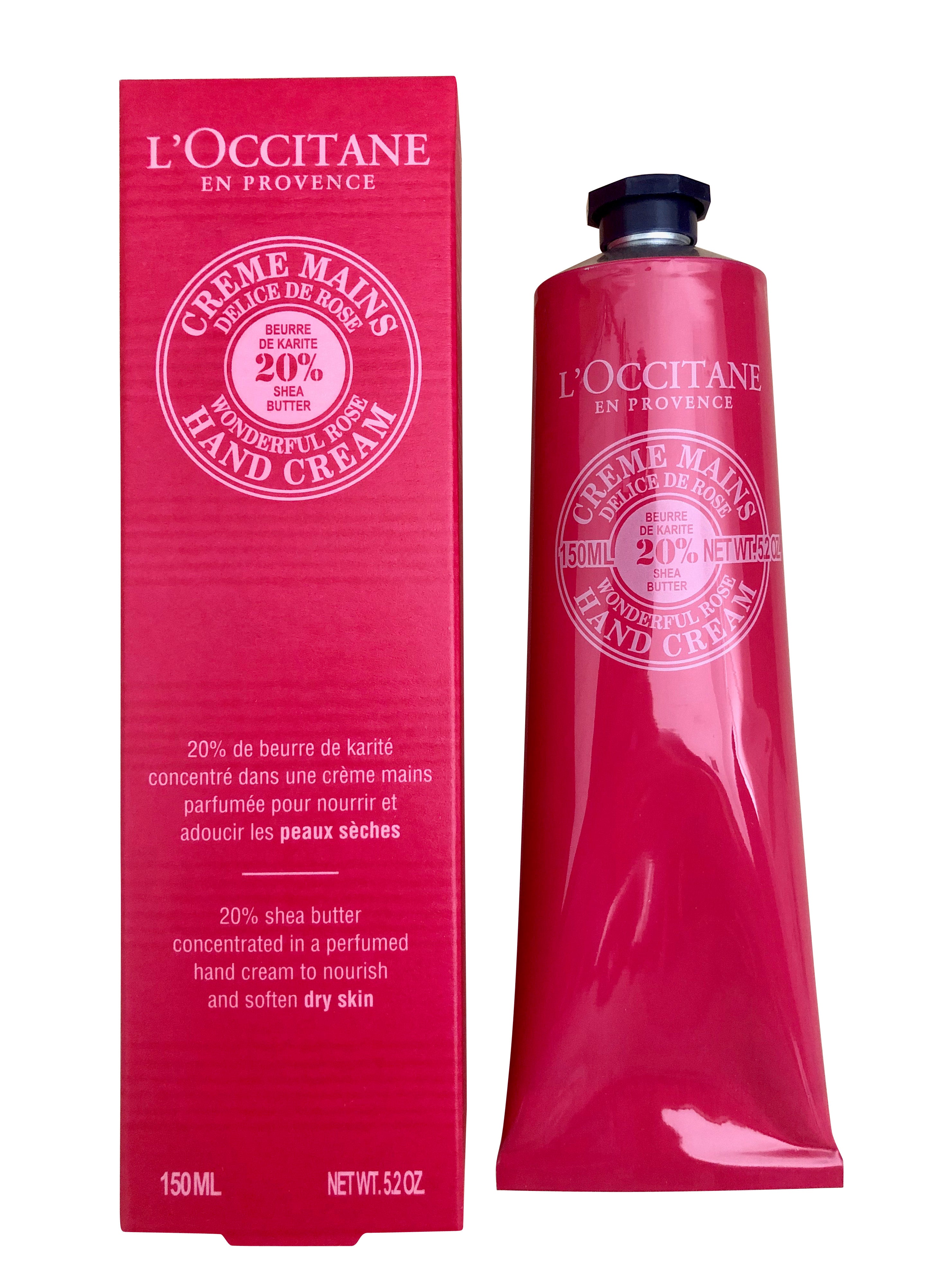 L'Occitane Shea Rose Hand Cream Dry Skin 5.07 OZ